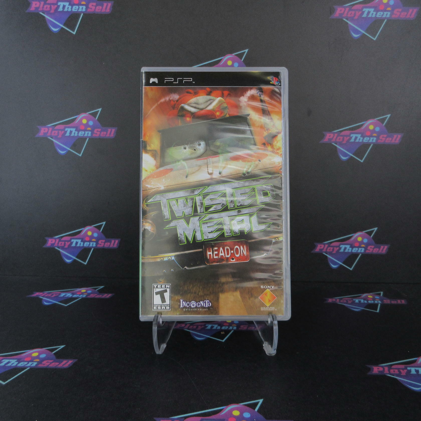Twisted Metal Head-On  Sony PSP + Reg Card - Like New
