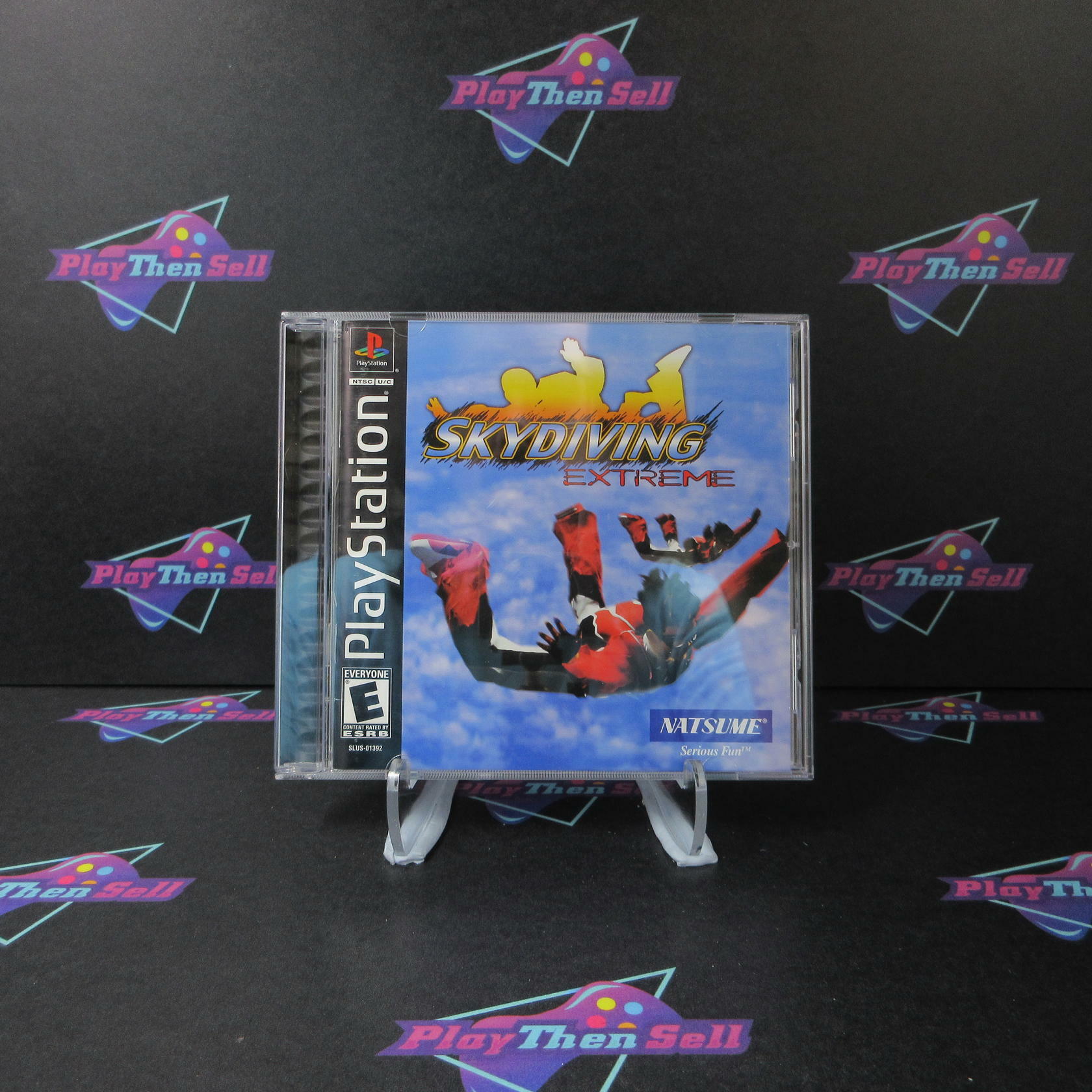Sky Diving Extreme PS1 PlayStation 1 + Reg Card - Like New