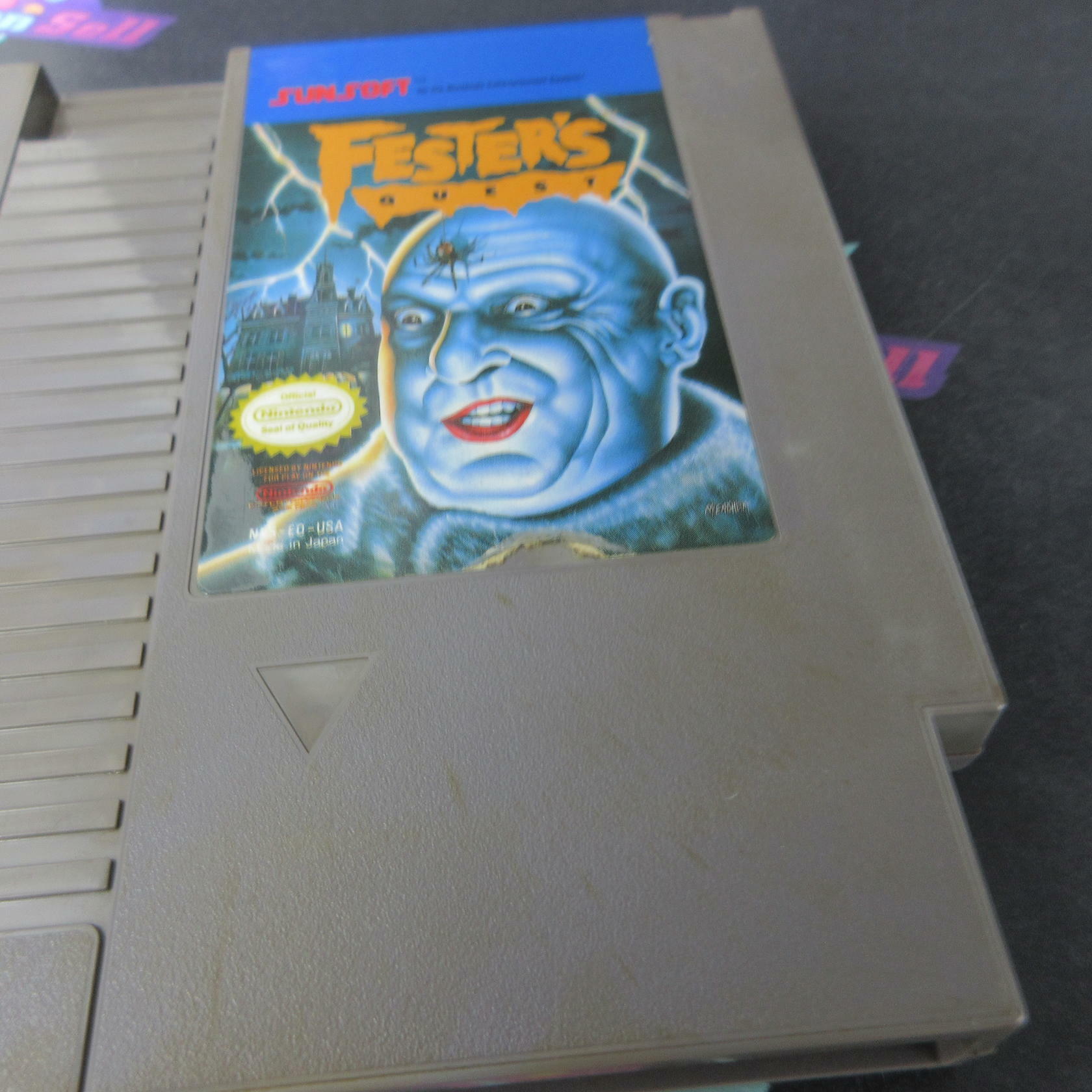 Fester's Quest Nintendo NES Cartridge Only AD Authentic / Tested - Very Good
