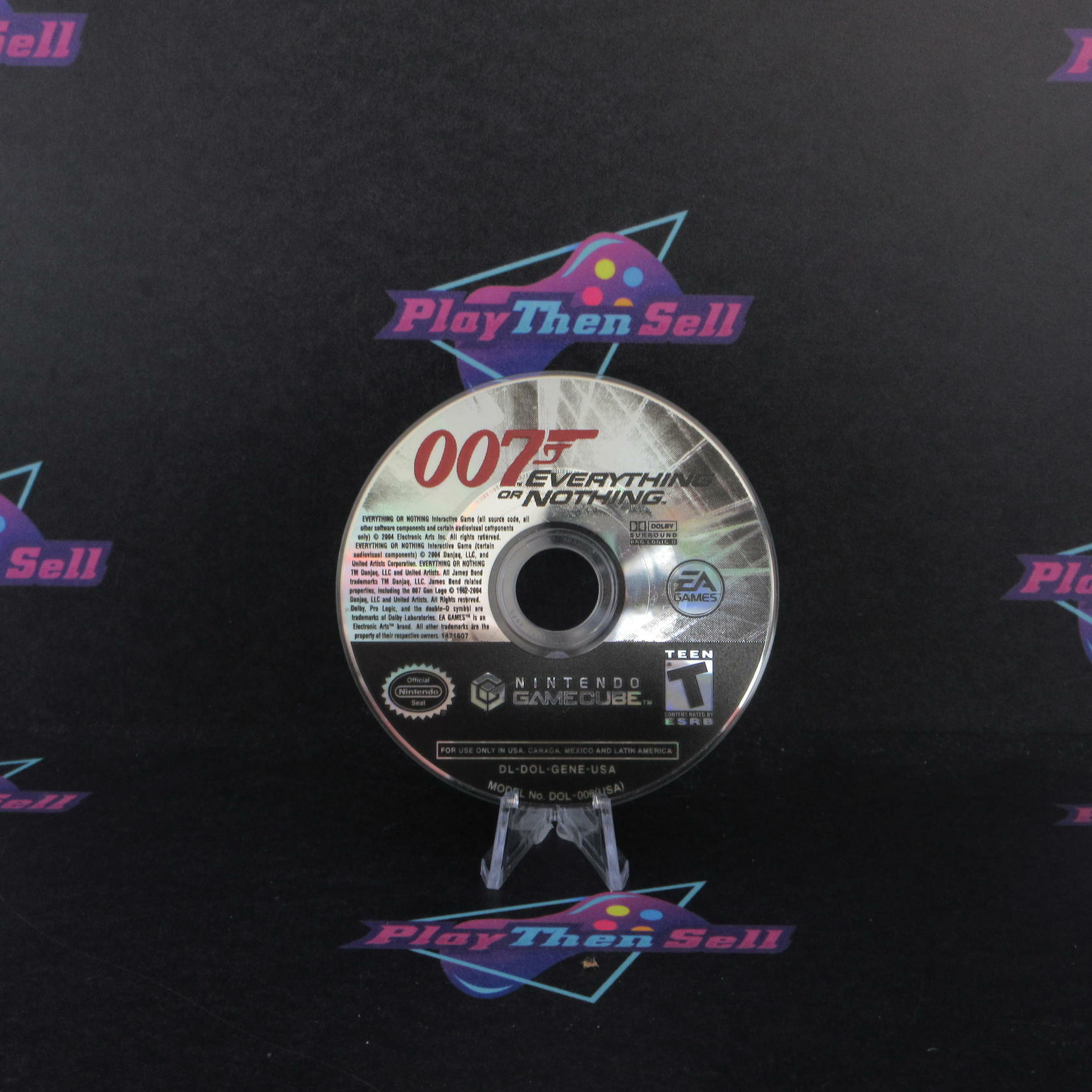 James Bond 007 Everything or Nothing Nintendo Gamecube Disc Only - Very Good
