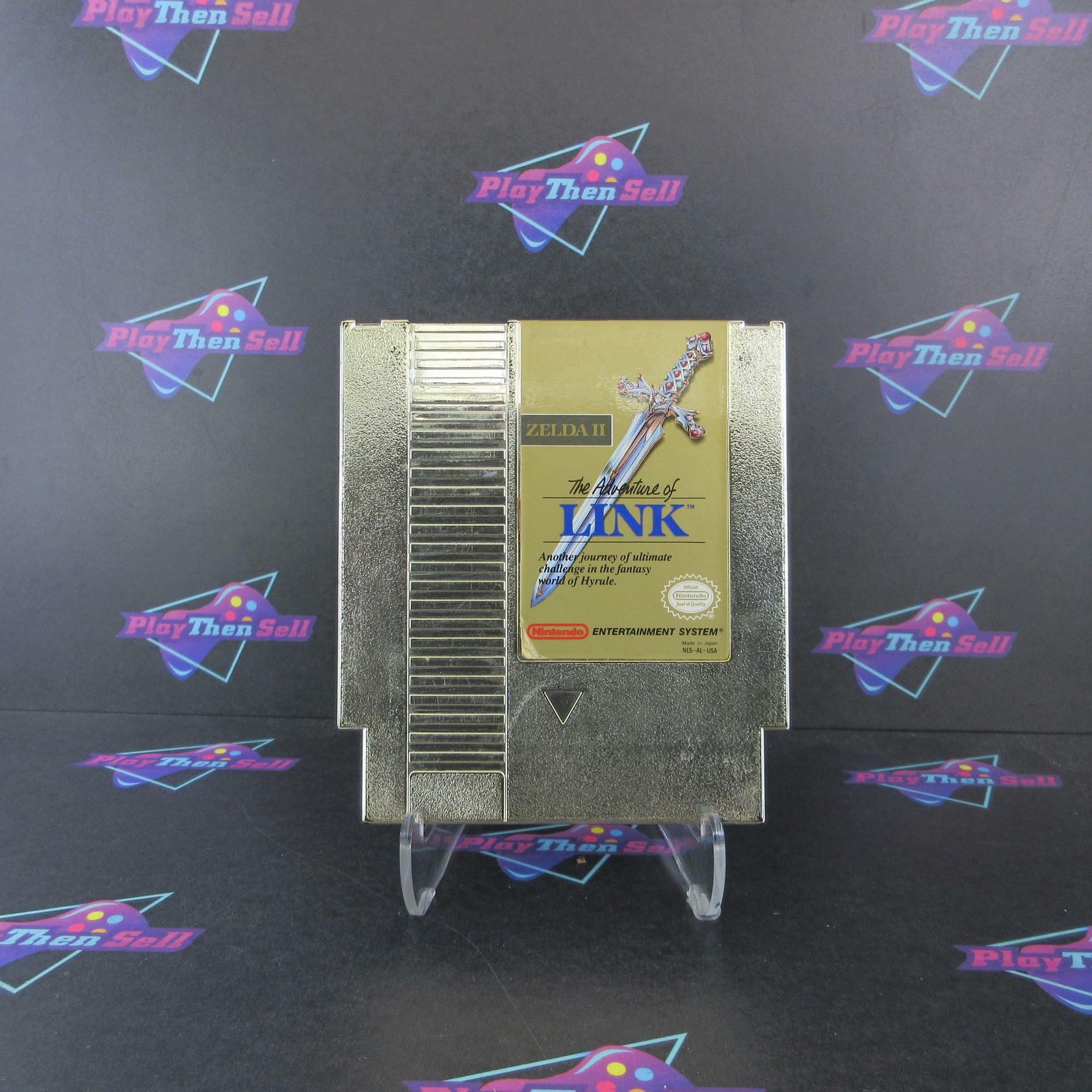 Zelda II The Adventure of Link Nintendo NES Cart Only AD Tested / Authentic - Very Good
