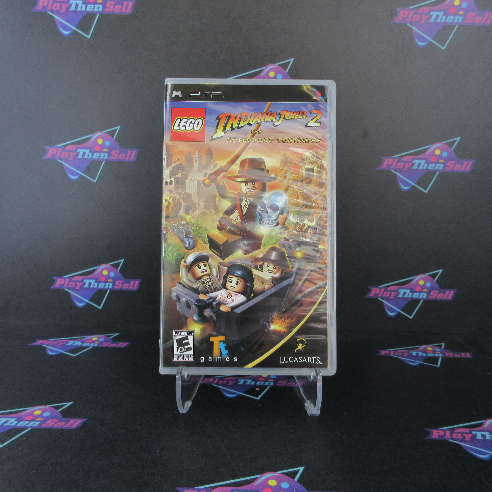 LEGO Indiana Jones 2 The Adventure Continues Sony PSP - Very Good