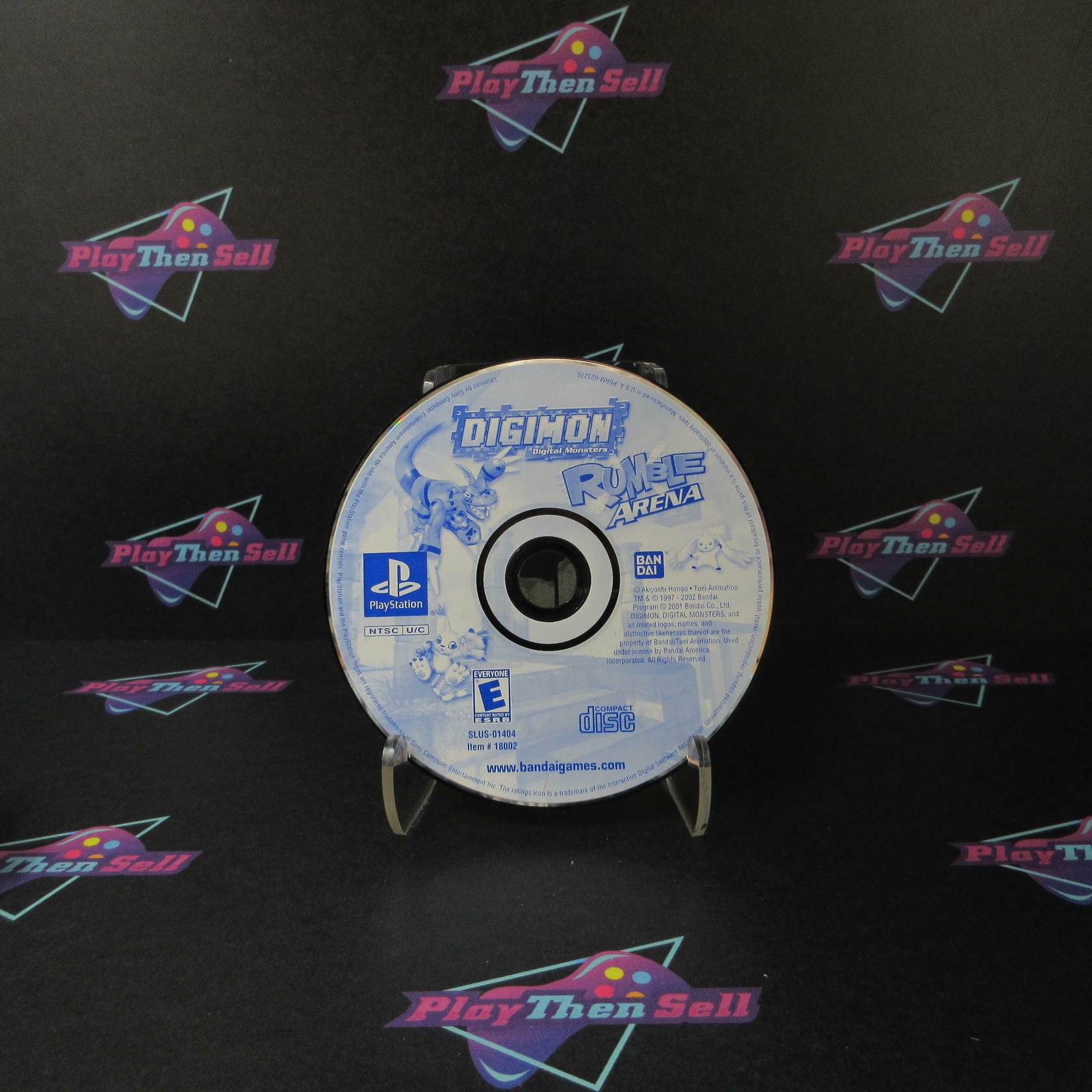 Digimon Rumble Arena PS1 PlayStation 1 Disc Only - Very Good