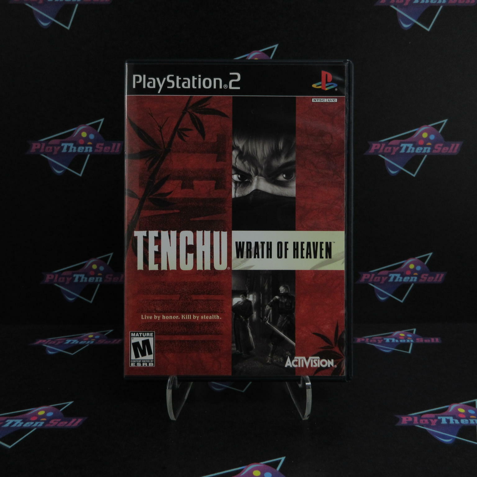Tenchu Wrath of Heaven PS2 PlayStation 2 + Reg Card - Like New