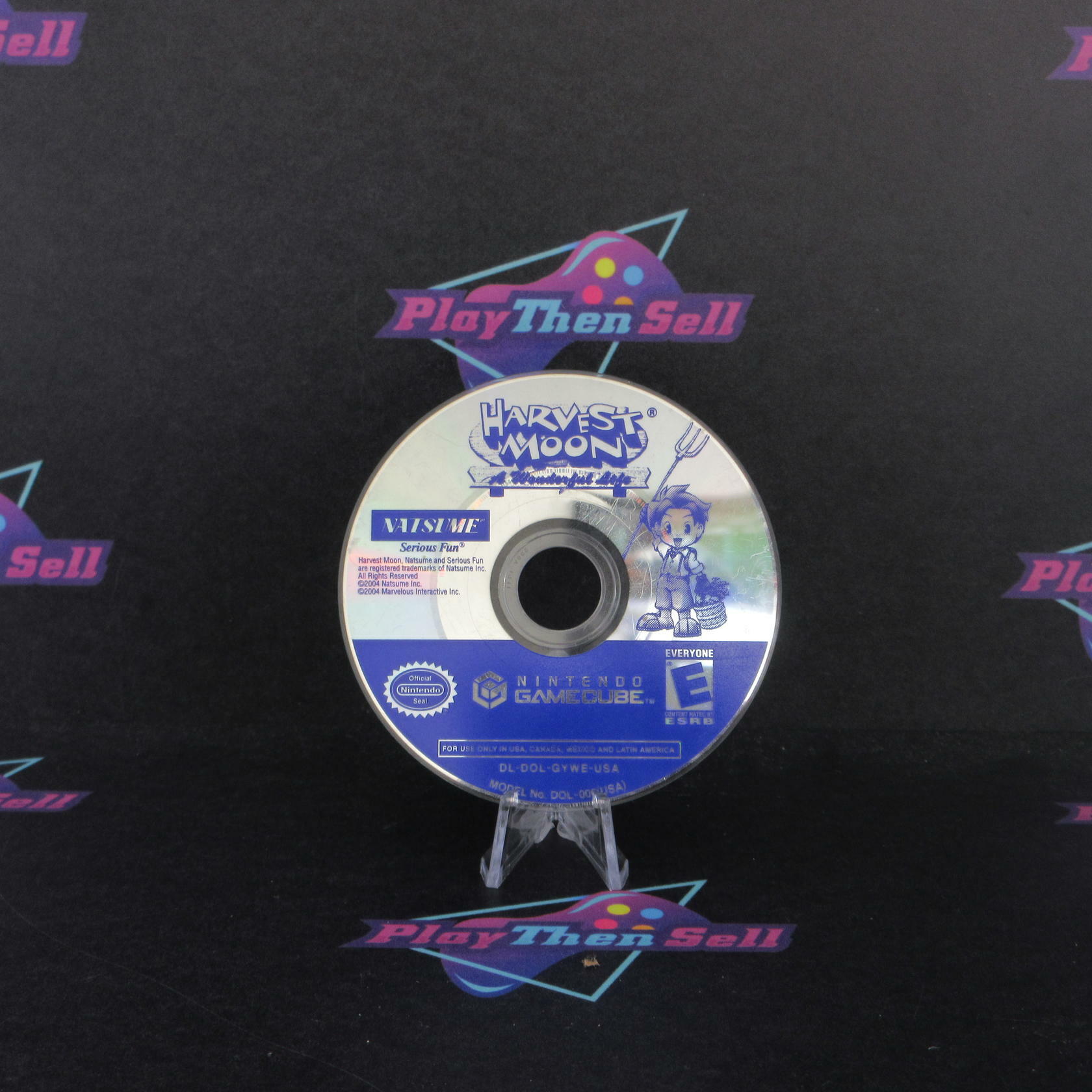 Harvest Moon A Wonderful Life Nintendo Gamecube Disc Only - Very Good