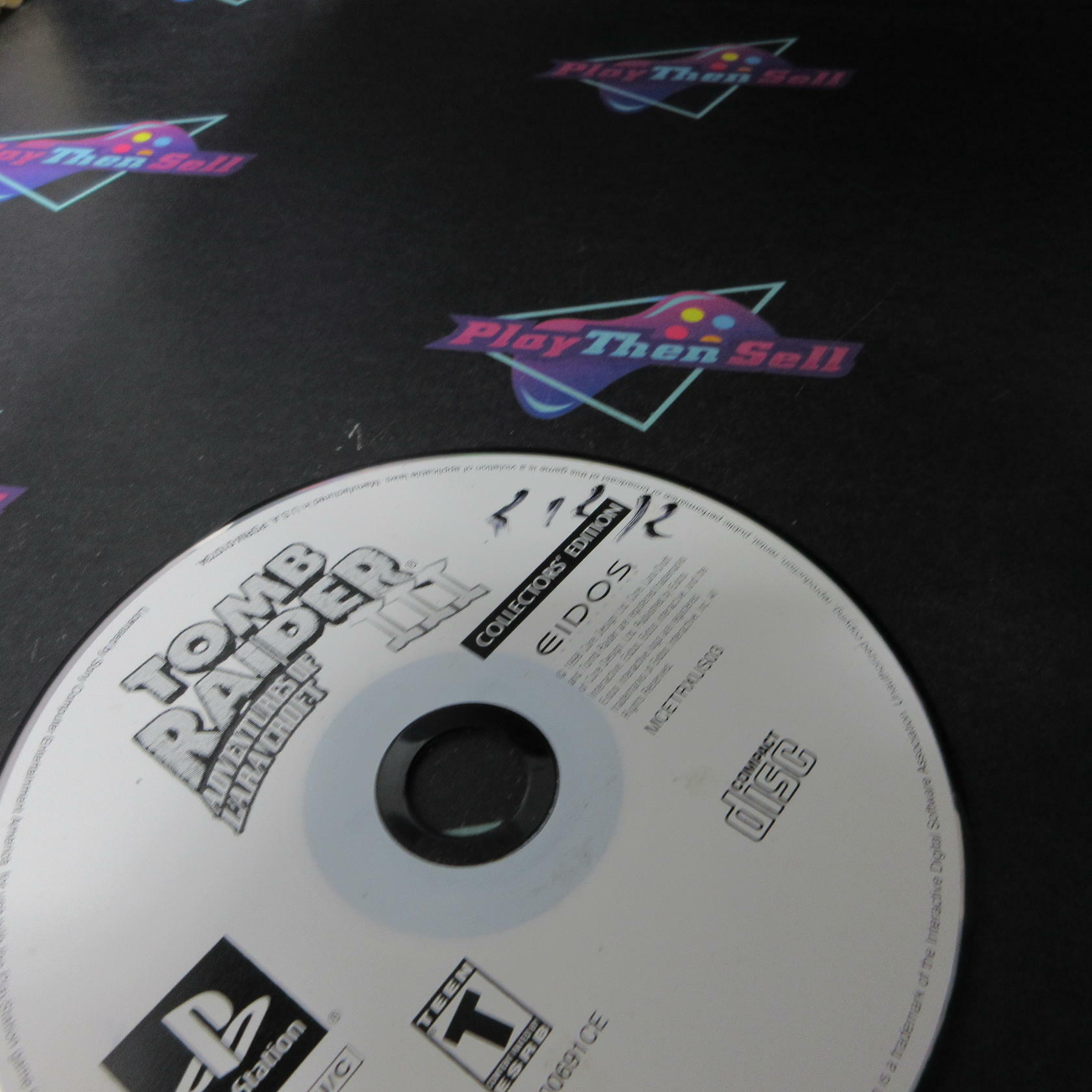 Tomb Raider III Adventures of Lara Croft Collector's Edition PS1 Disc Only DD - Very Good