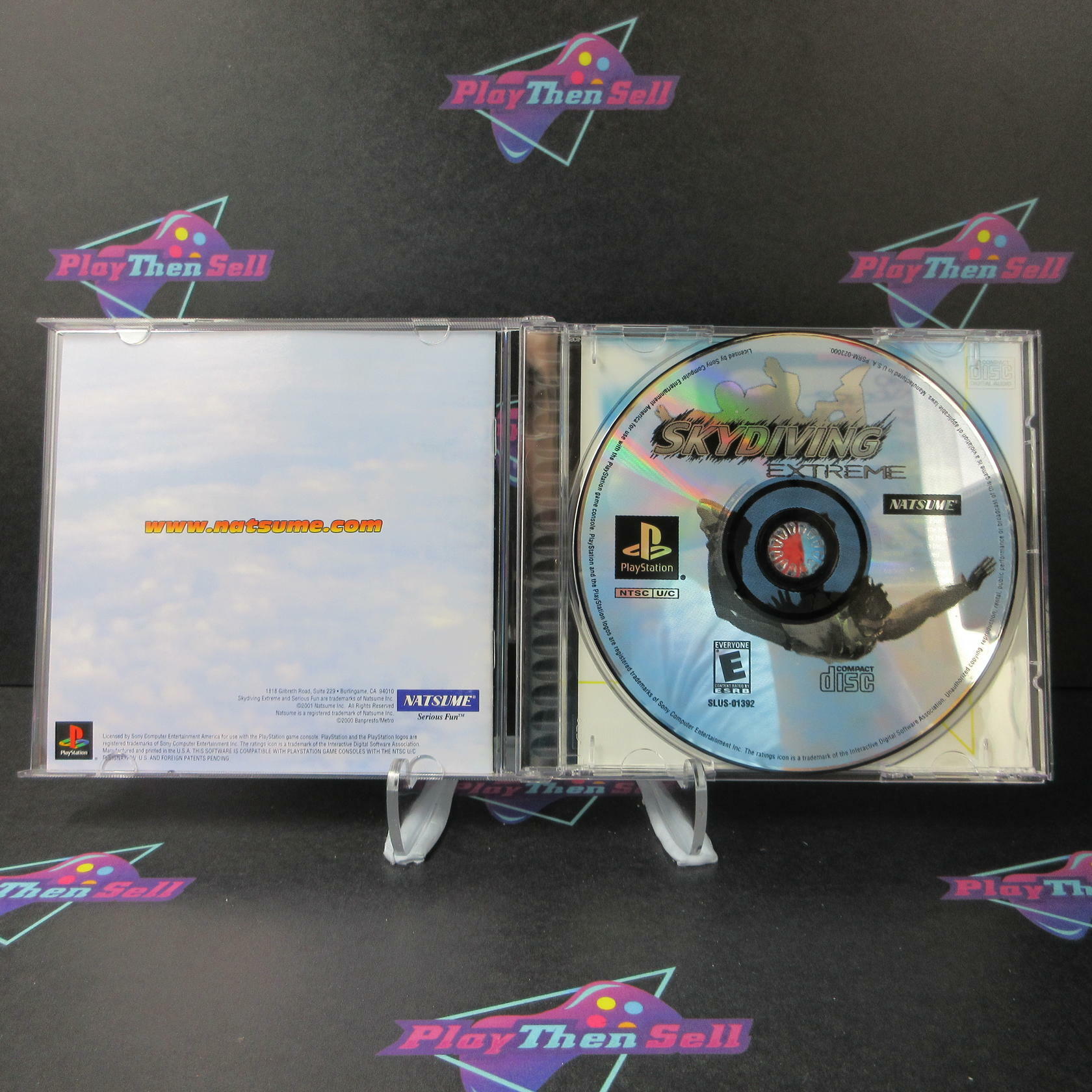 Sky Diving Extreme PS1 PlayStation 1 + Reg Card - Like New