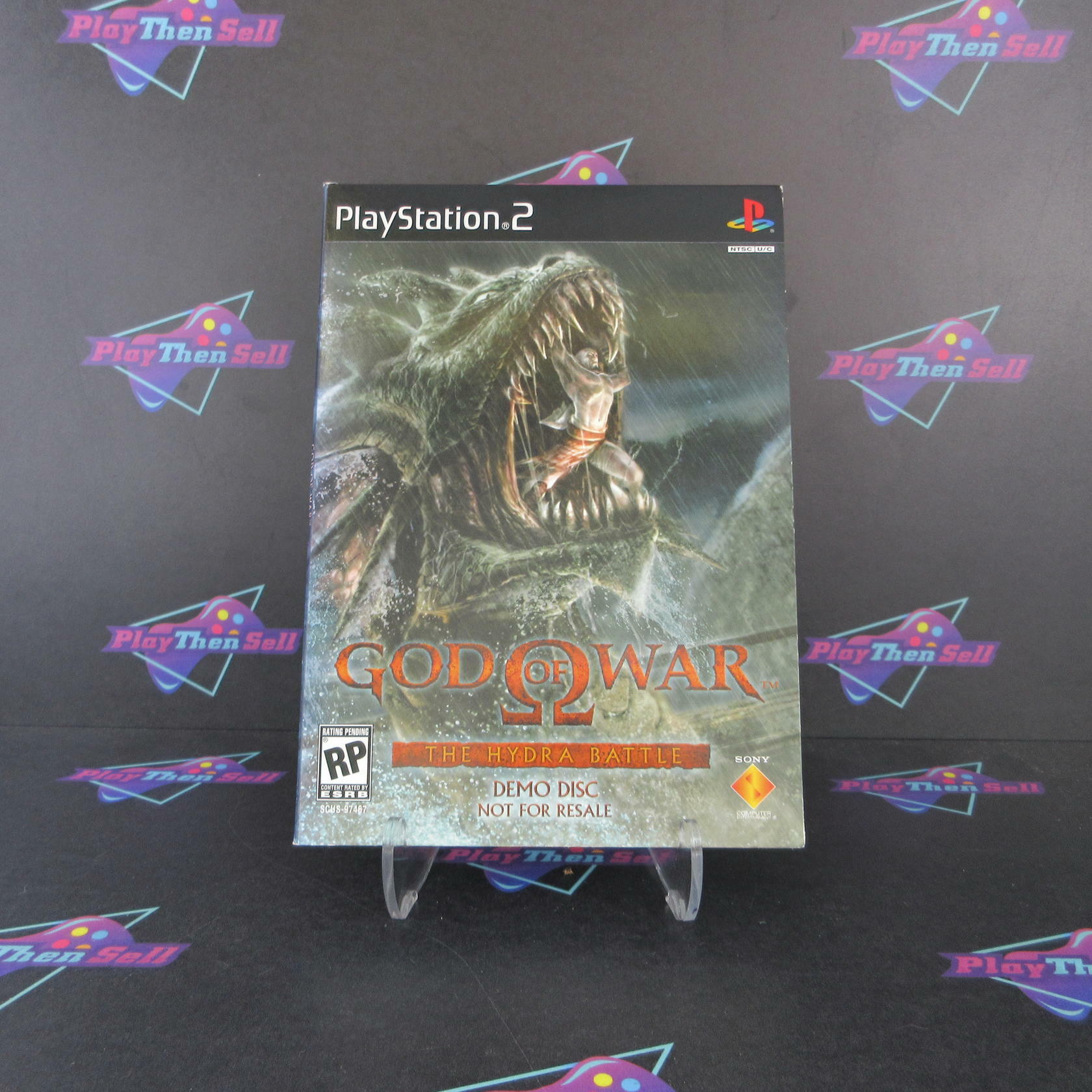 God of War The Hydra Battle Demo Disc PS2 PlayStation 2 - Like New