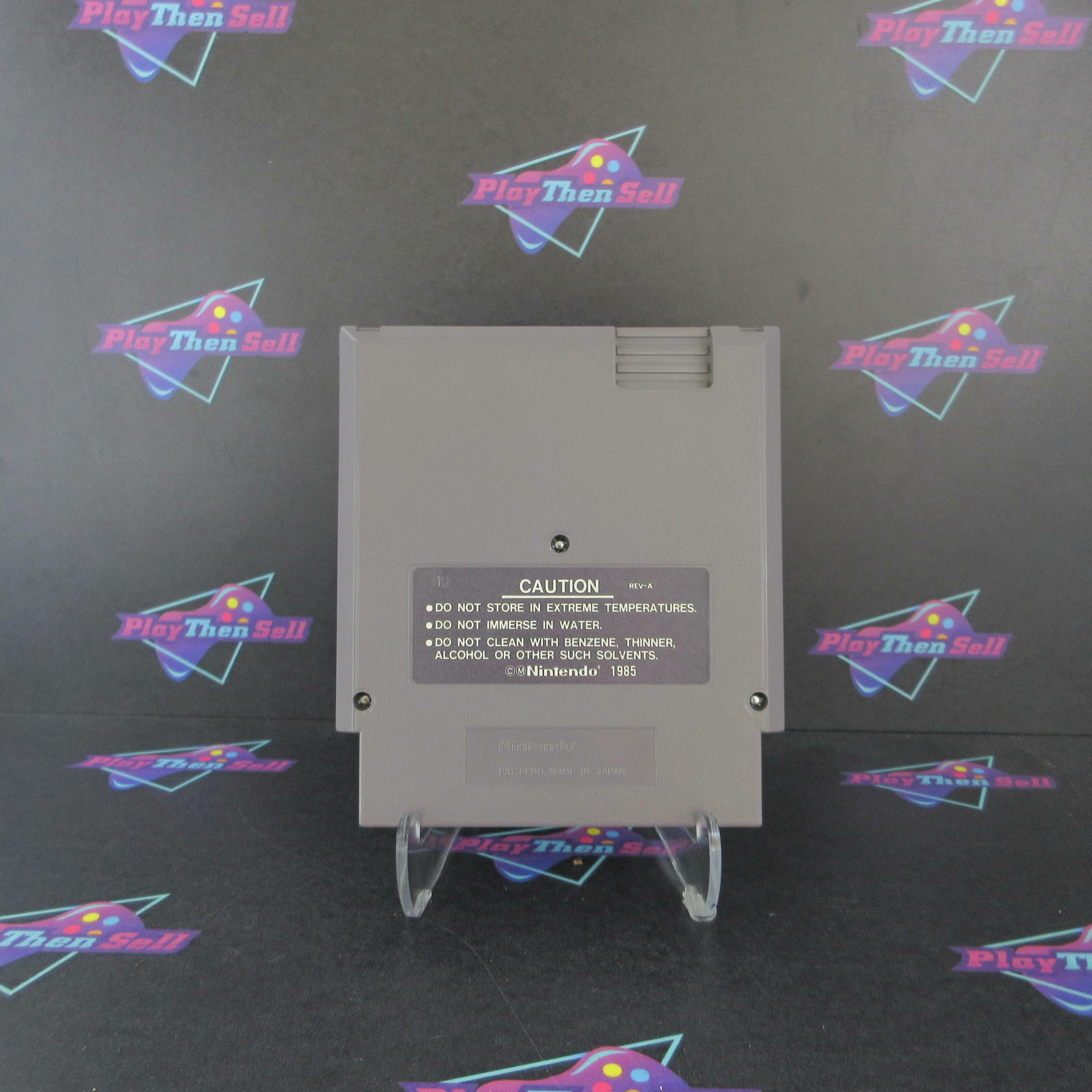 Tecmo World Wrestling Nintendo NES Cartridge Only Authentic / Tested - Very Good