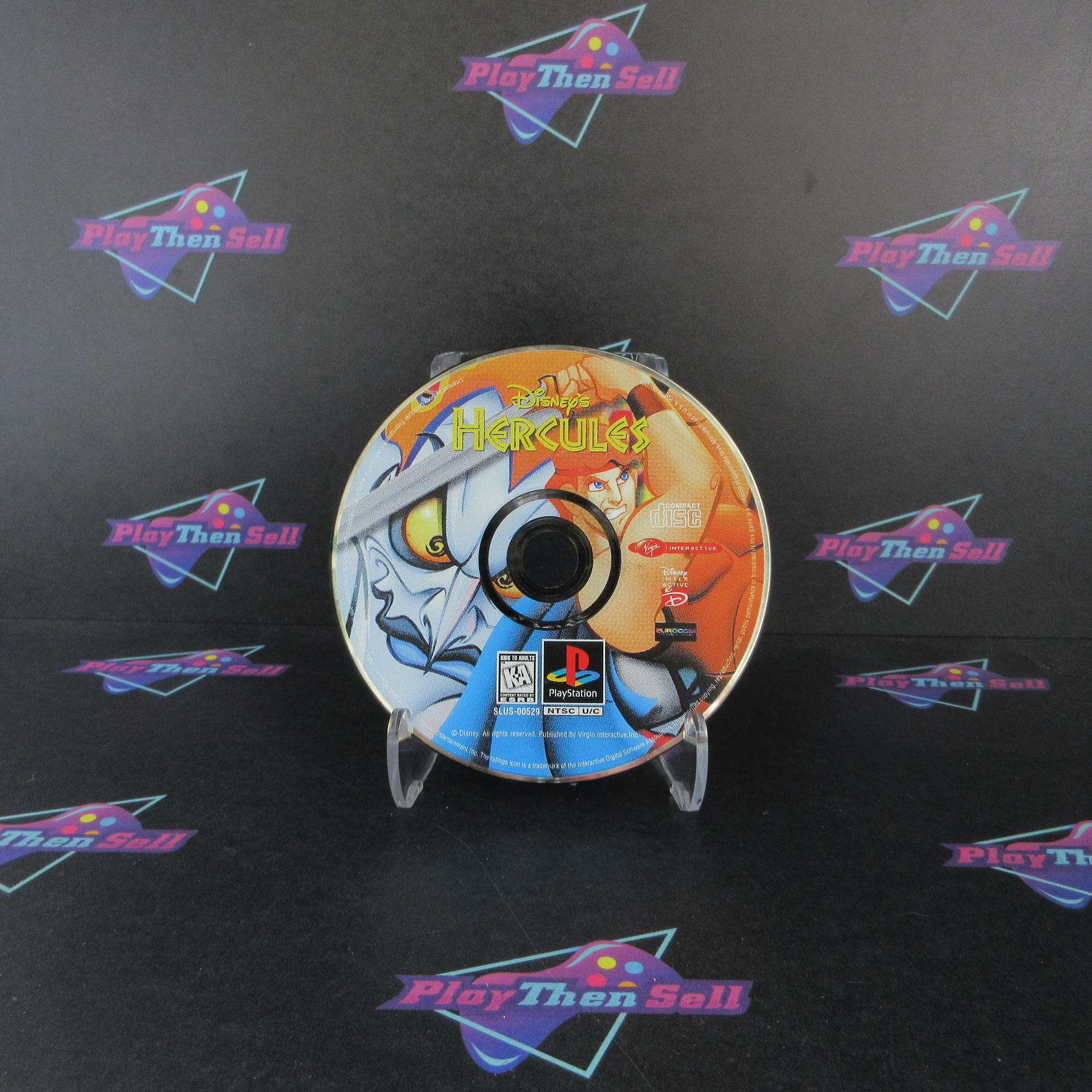 Disney's Hercules PS1 PlayStation 1 Disc Only - Very Good