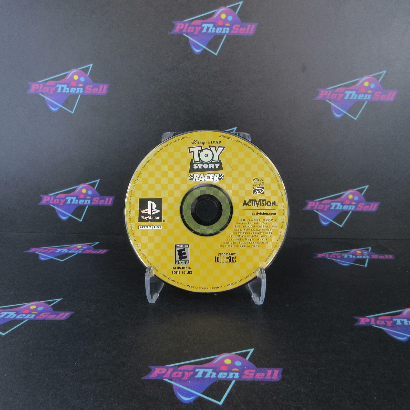 Toy Story Racer PS1 PlayStation 1 Disc Only - Very Good