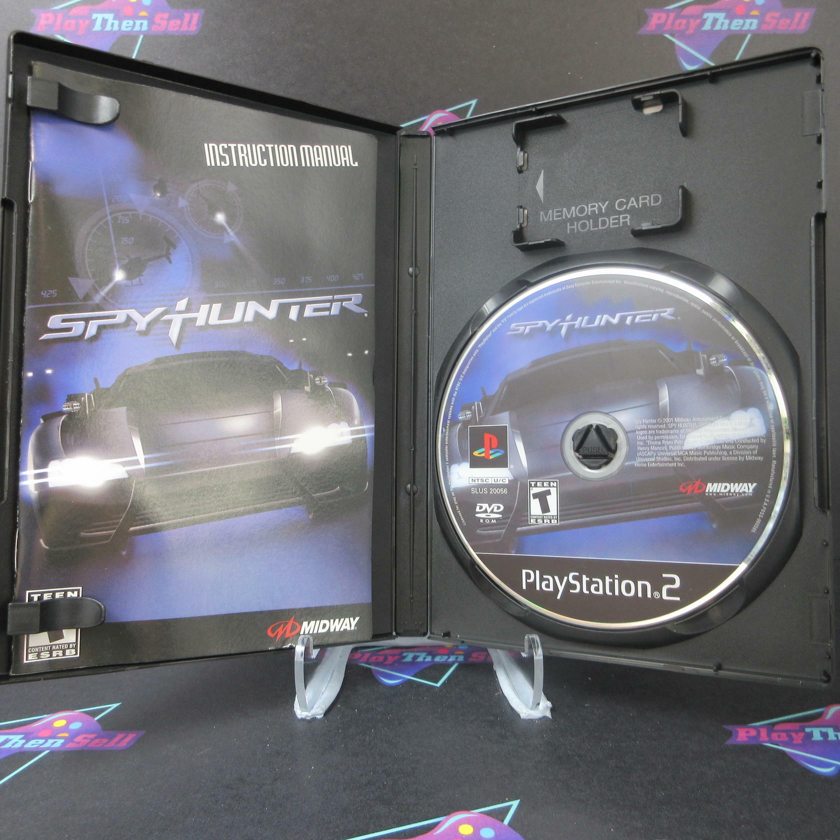 Spy Hunter PS2 PlayStation 2 + Reg Card - Like New