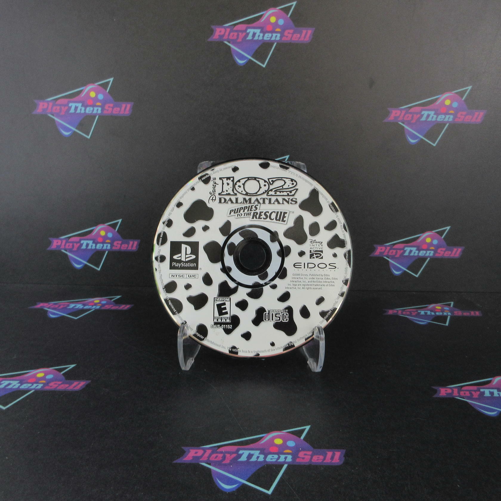 102 Dalmatians Puppies to the Rescue PS1 PlayStation 1 Disc Only - Very Good