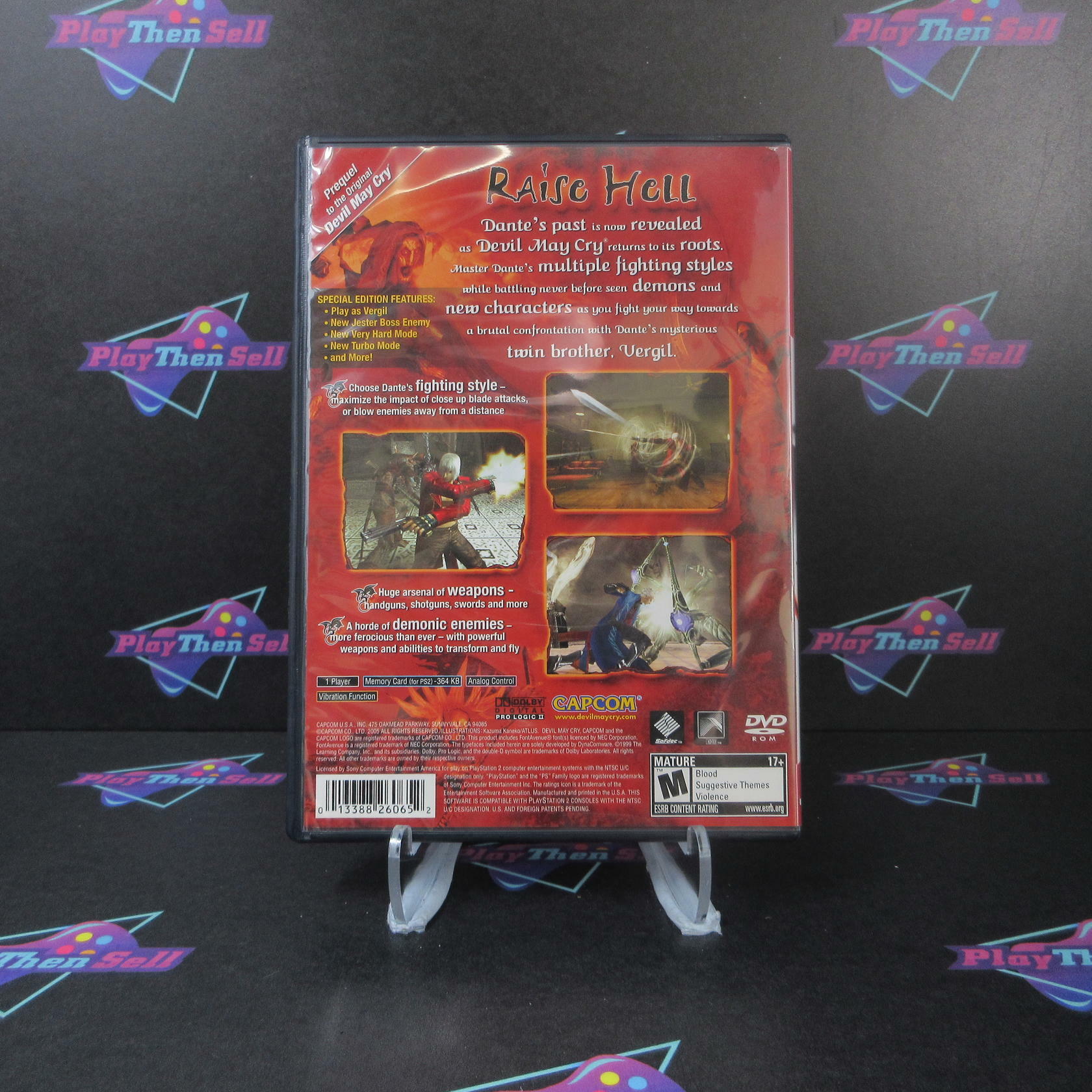 Devil May Cry 3 Dante's Awakening GH Special Edition PS2 PlayStation 2 - Like New