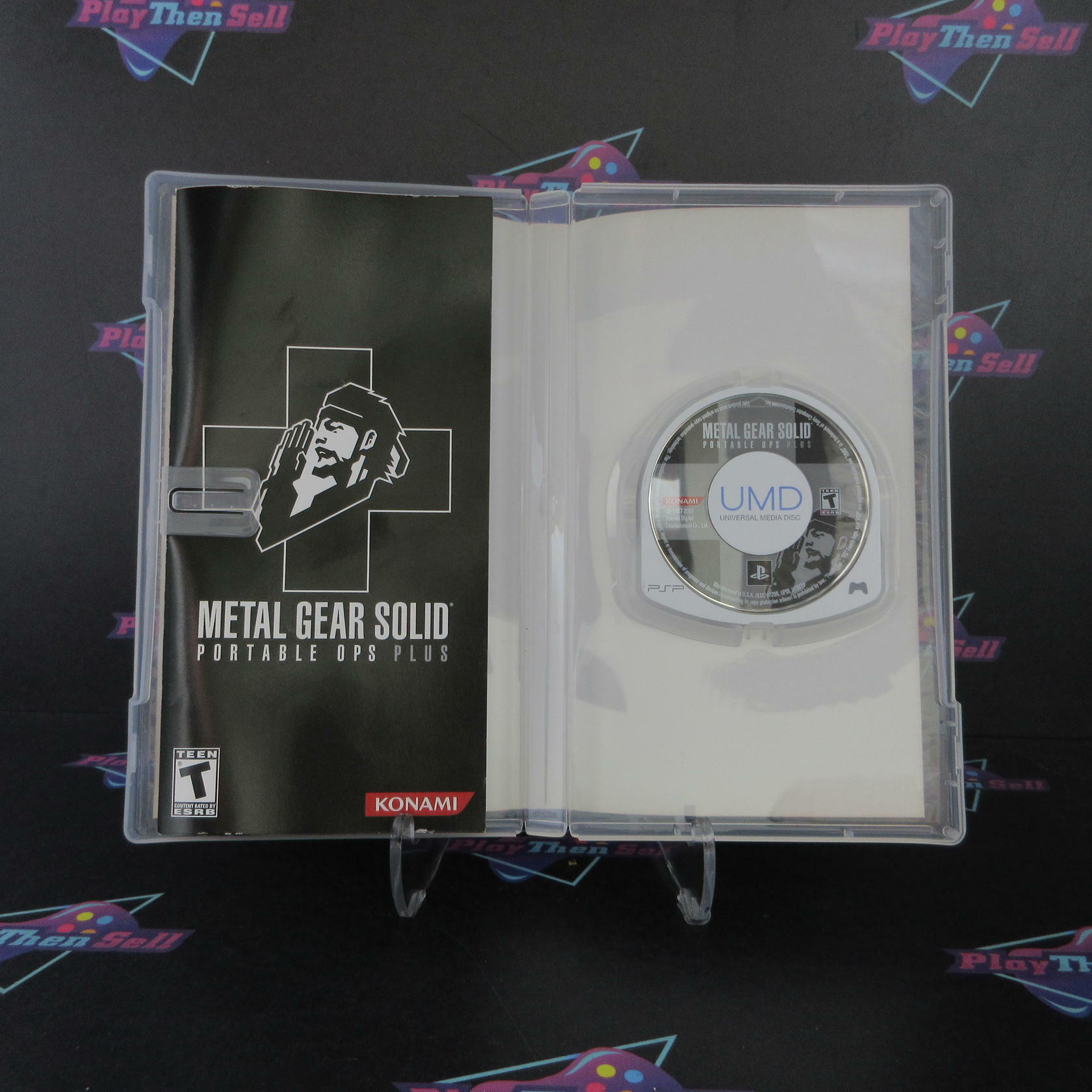 Metal Gear Solid Portable Ops Plus Sony PSP - Like New