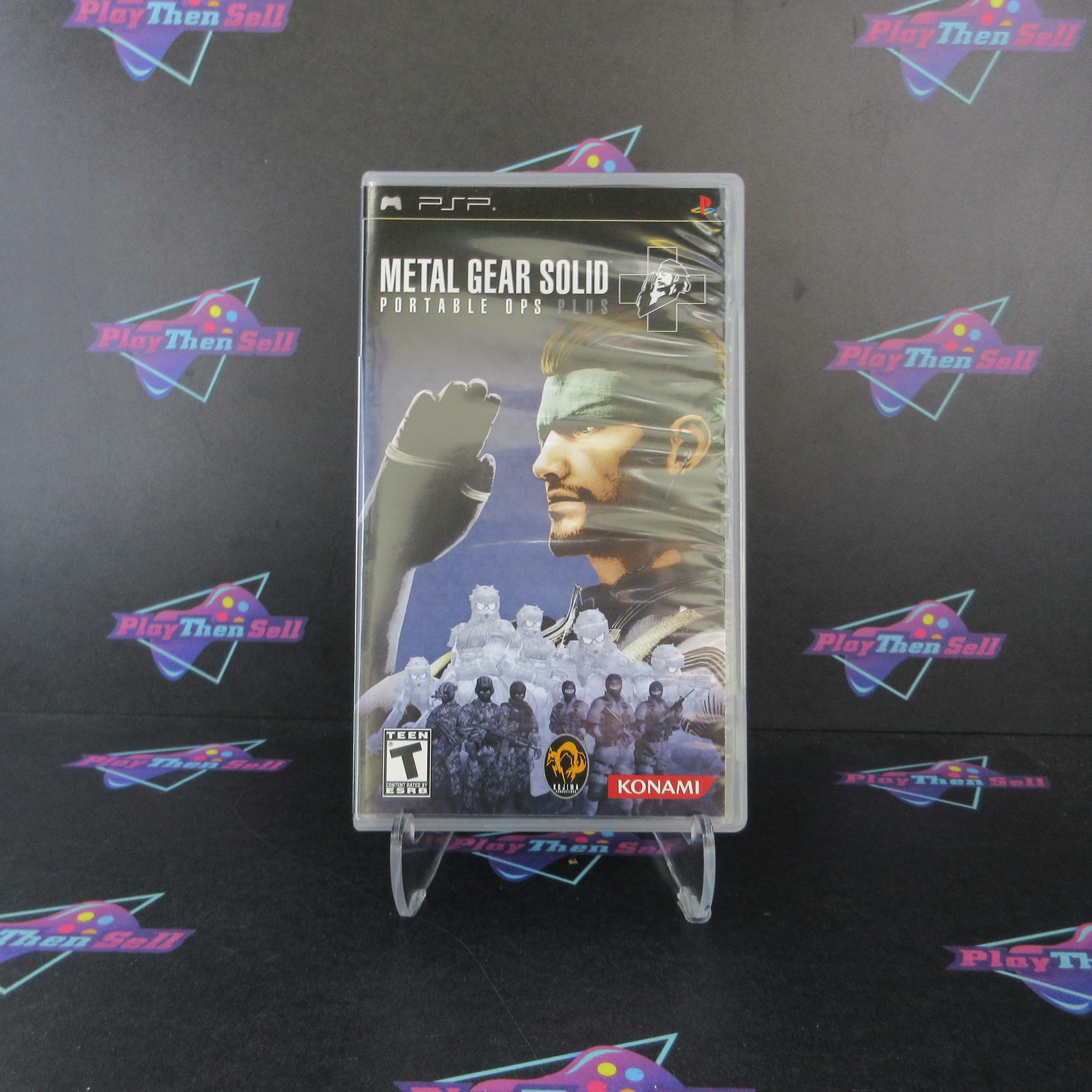 Metal Gear Solid Portable Ops Plus Sony PSP - Like New