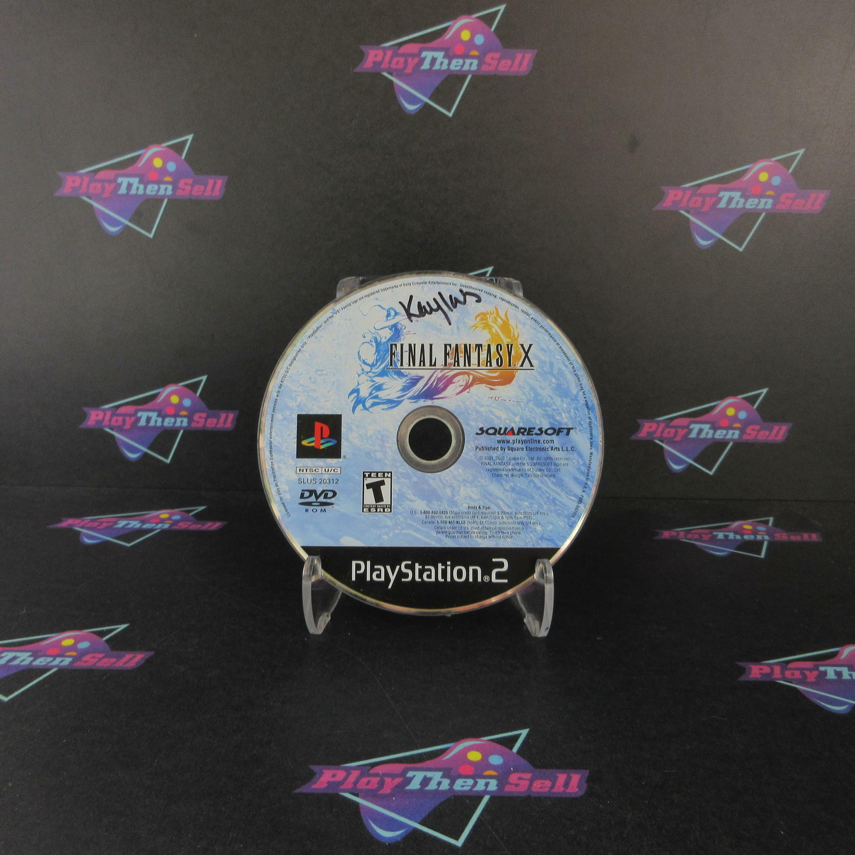 Final Fantasy X PS2 PlayStation 2 Disc Only DD - Very Good