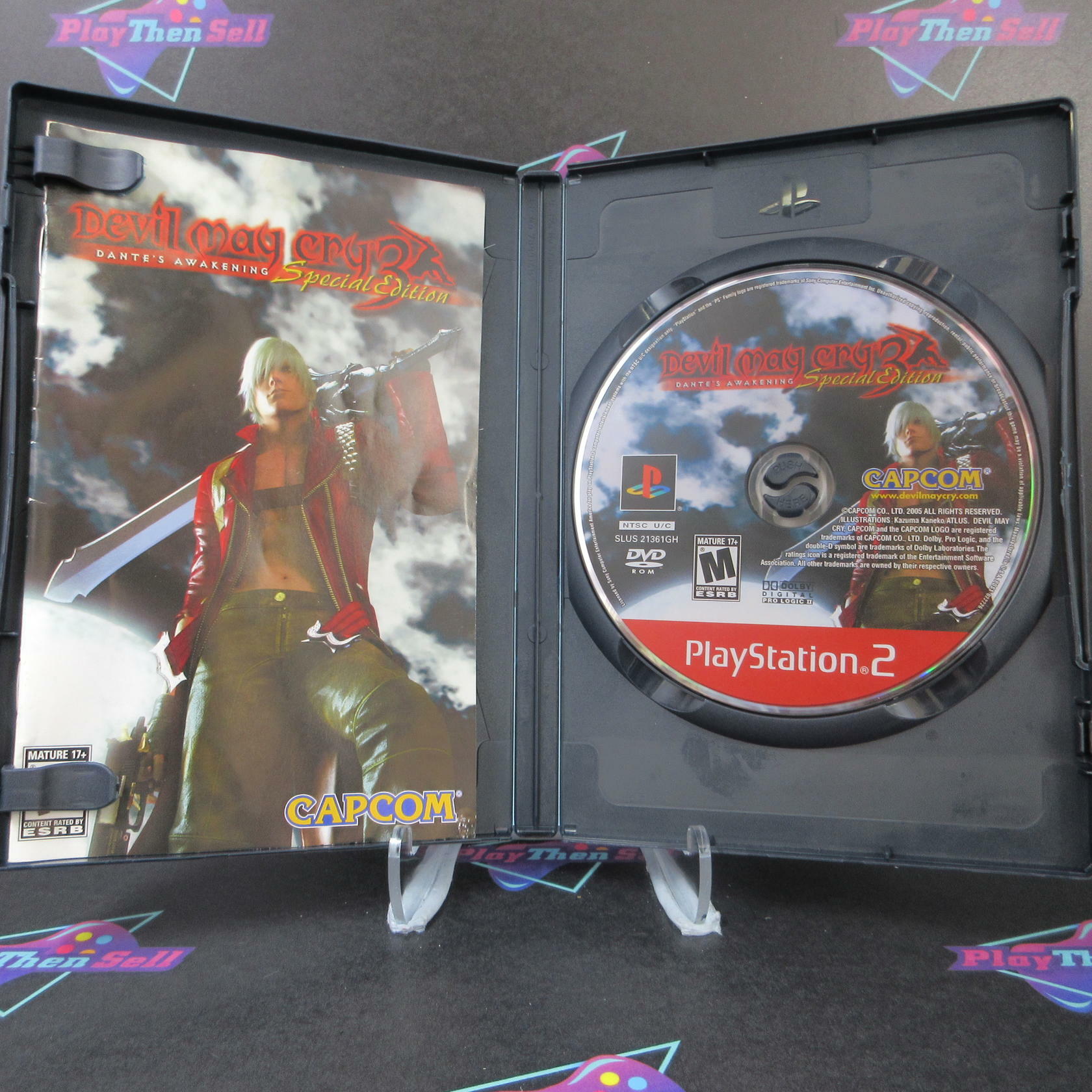 Devil May Cry 3 Dante's Awakening GH Special Edition PS2 PlayStation 2 - Like New
