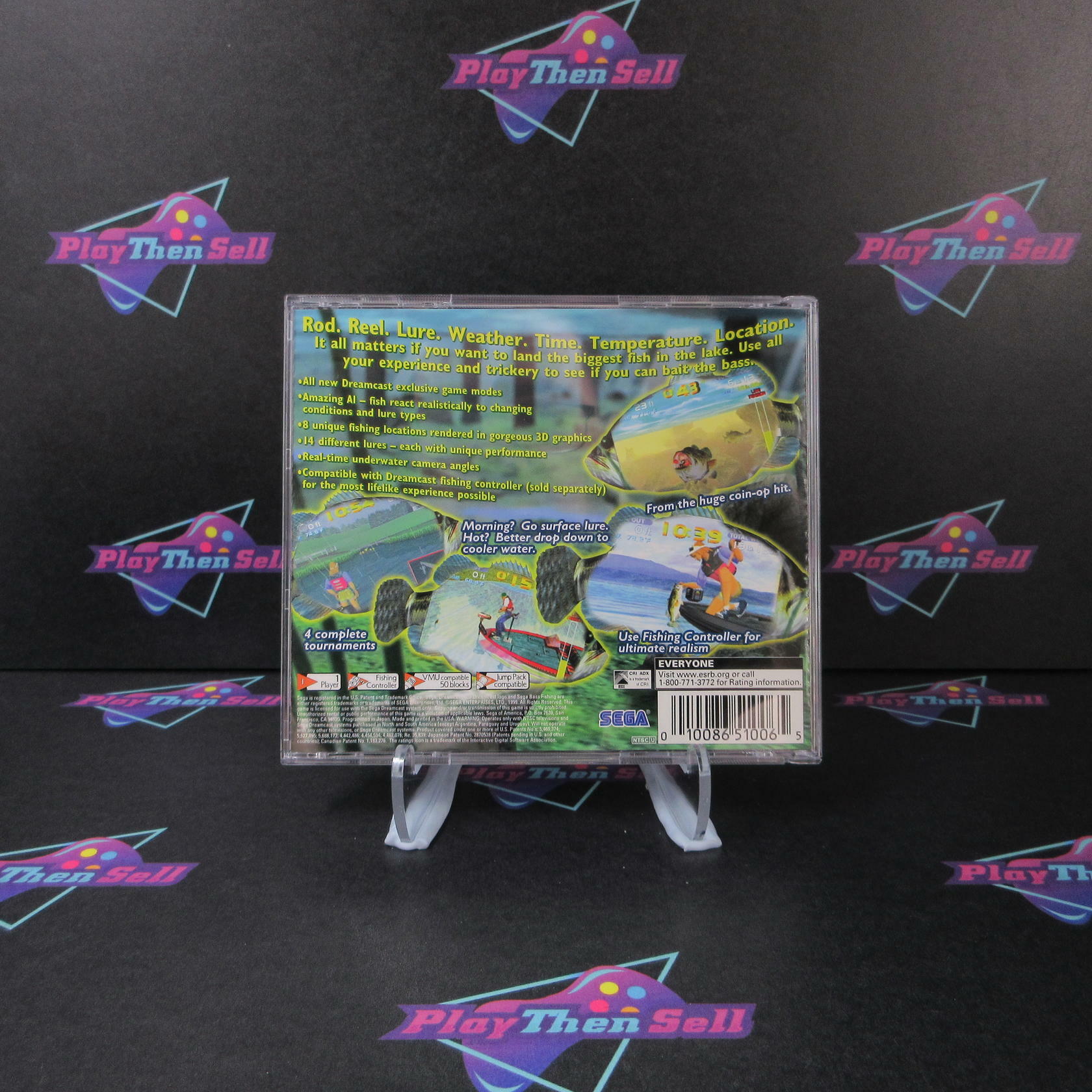 Sega Bass Fishing Sega Dreamcast - Like New