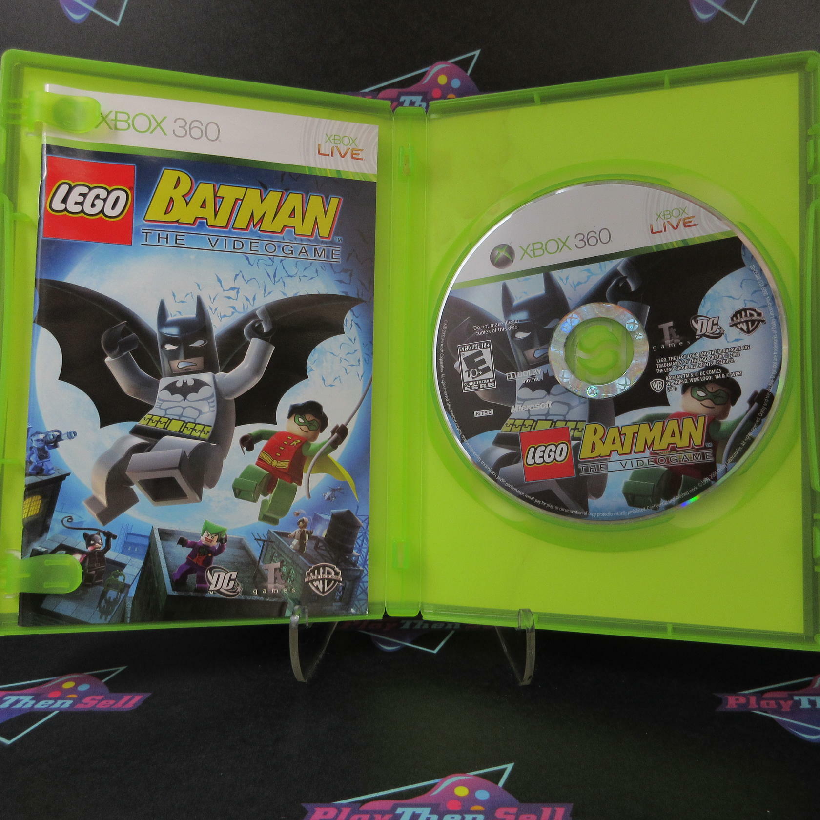 Lego Batman + Pure Xbox 360 AD Complete CIB - Very Good