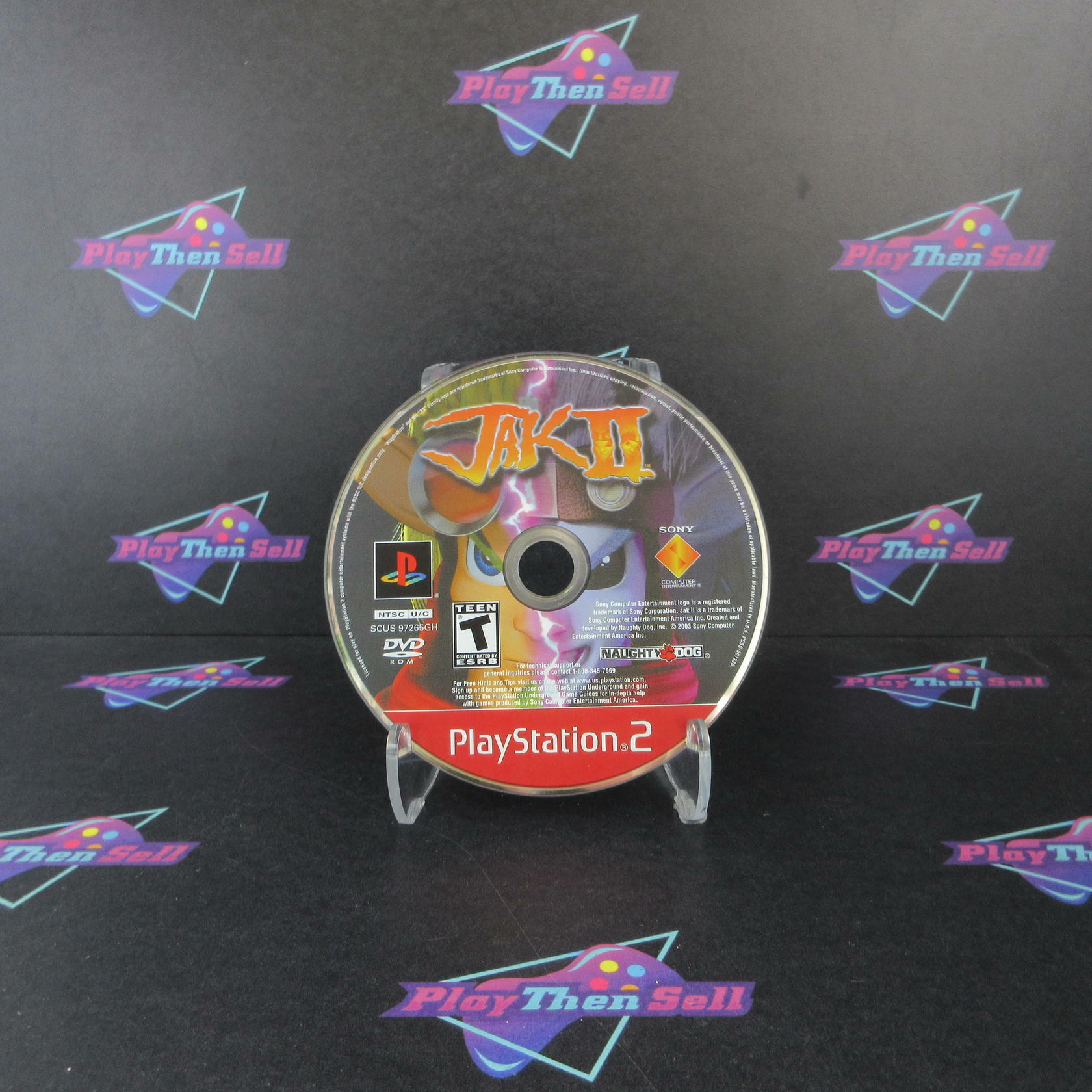 Jak II PS2 PlayStation 2 GH Disc Only - Very Good