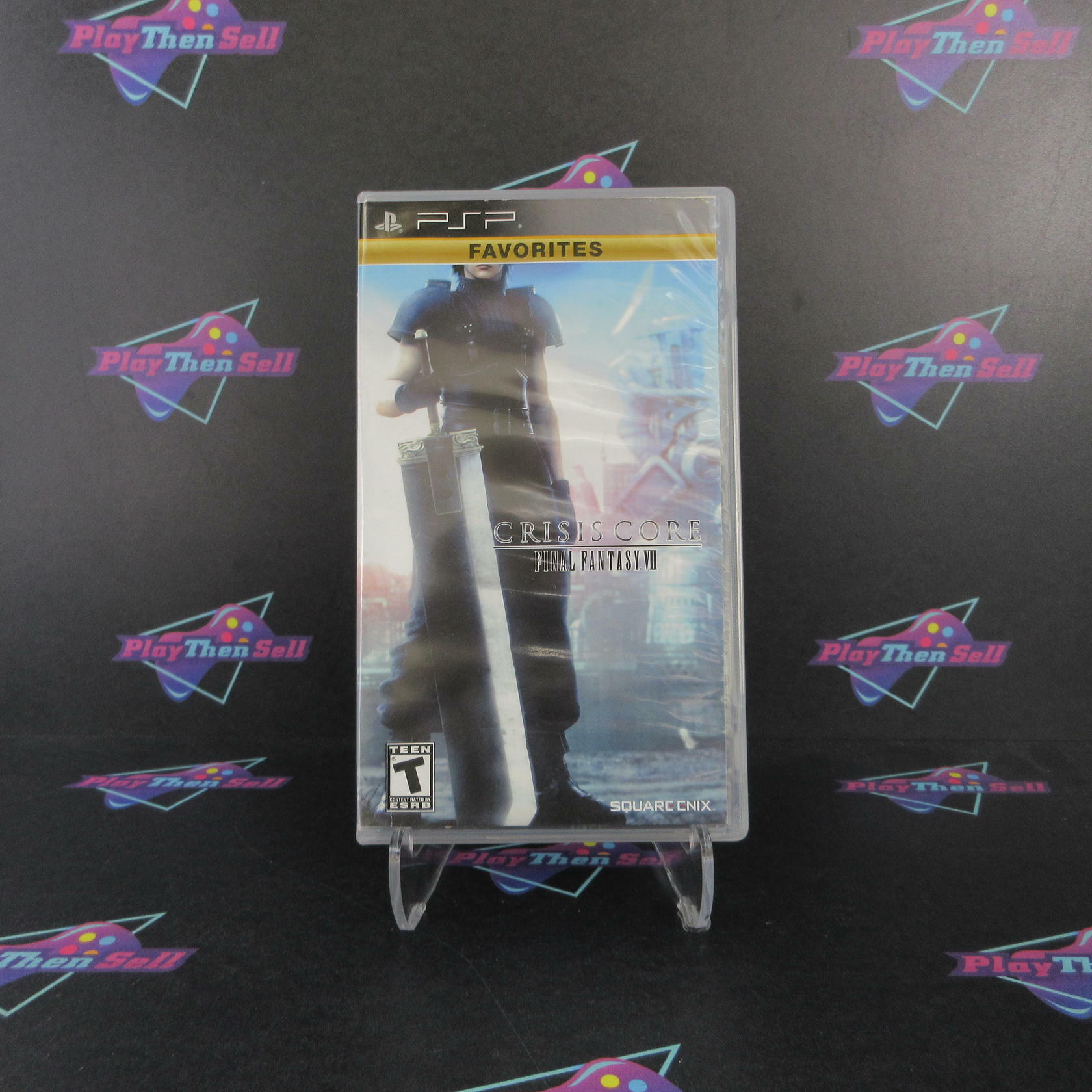 Crisis Core Final Fantasy VII Favorites Sony PSP GH Disc AD/NM - Very Good