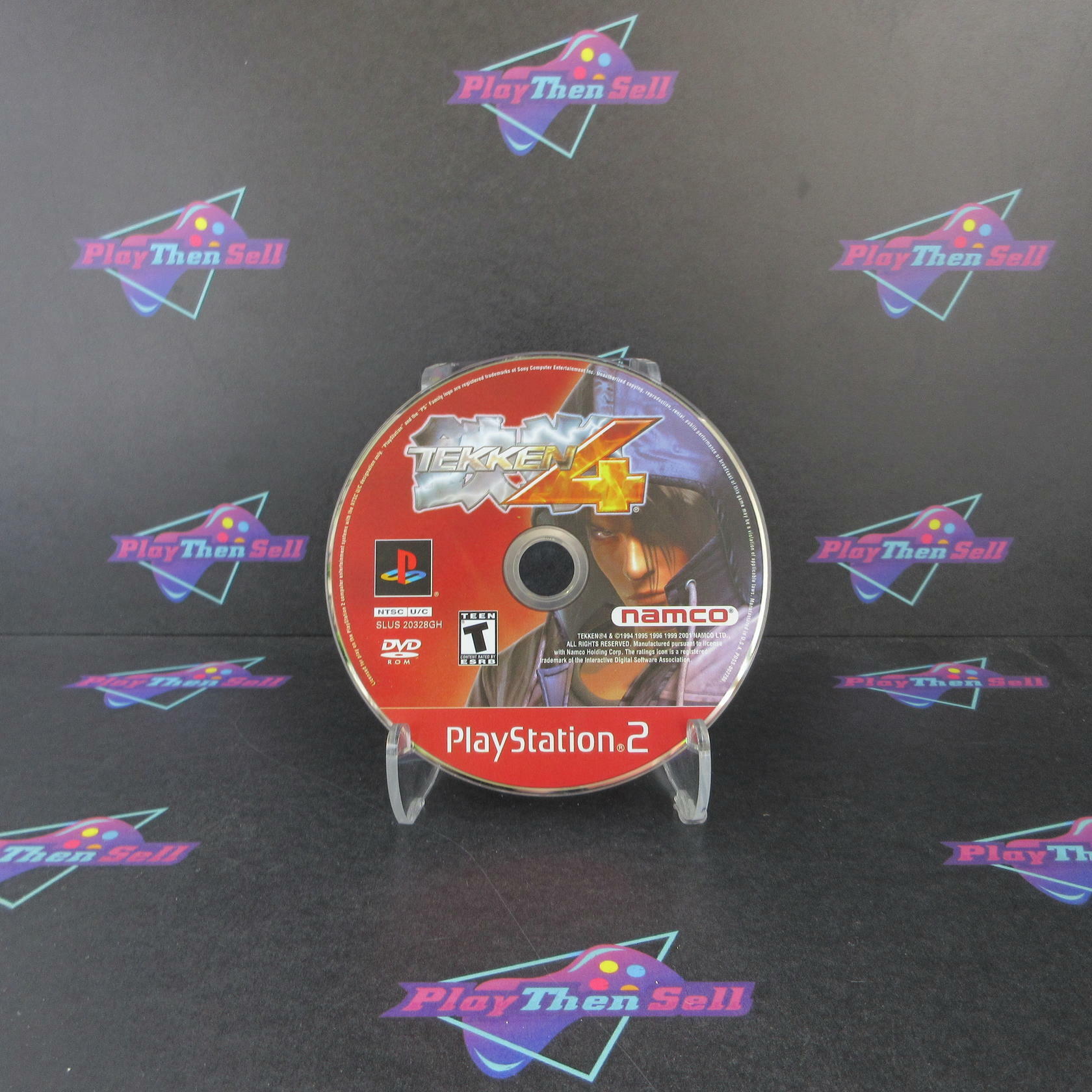 Tekken 4 PS2 PlayStation 2 GH Disc Only - Very Good