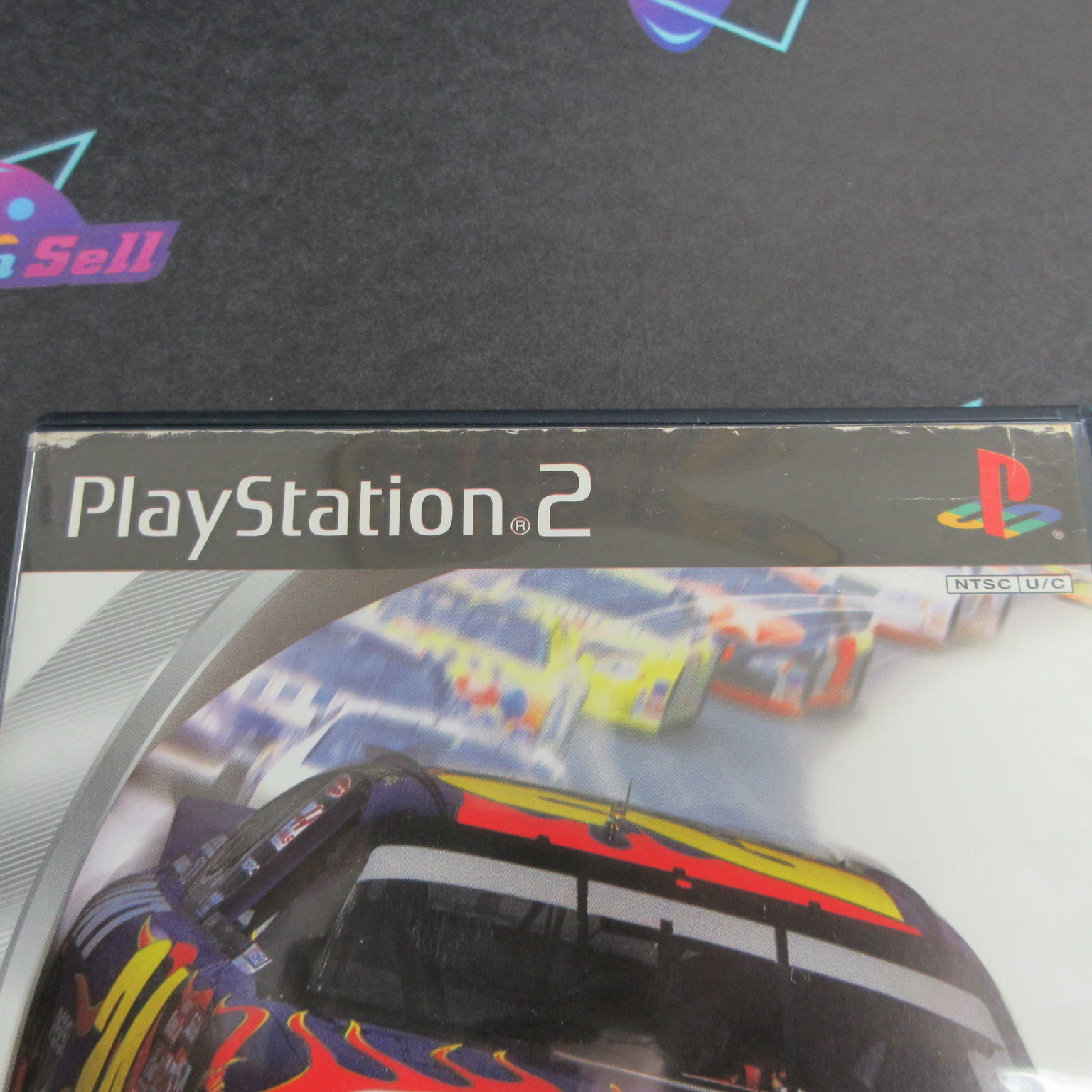 NASCAR Thunder 2002 PS2 PlayStation 2 AD + Reg Card Complete CIB - Very Good