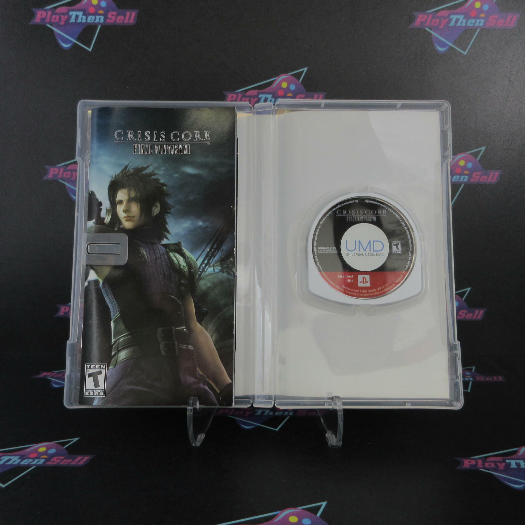 Crisis Core Final Fantasy VII Favorites Sony PSP GH Disc AD/NM - Very Good