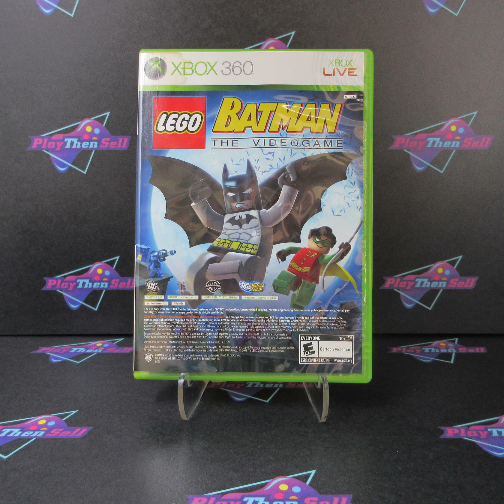 Lego Batman + Pure Xbox 360 AD Complete CIB - Very Good