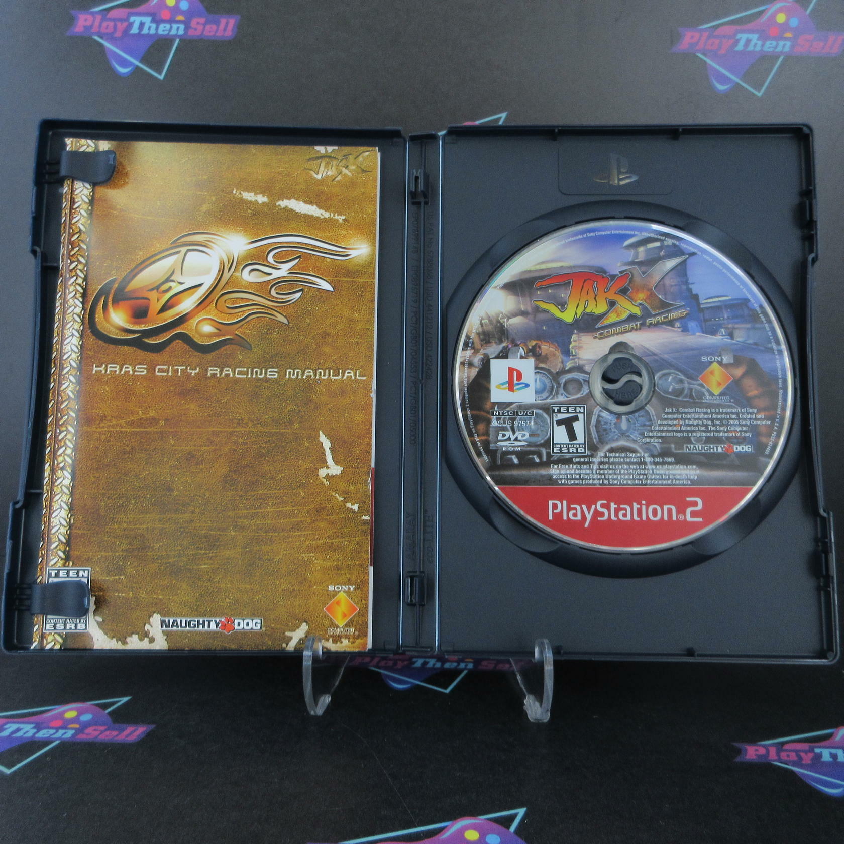 Jak X Combat Racing PS2 PlayStation 2 GH + Reg Card - Like New