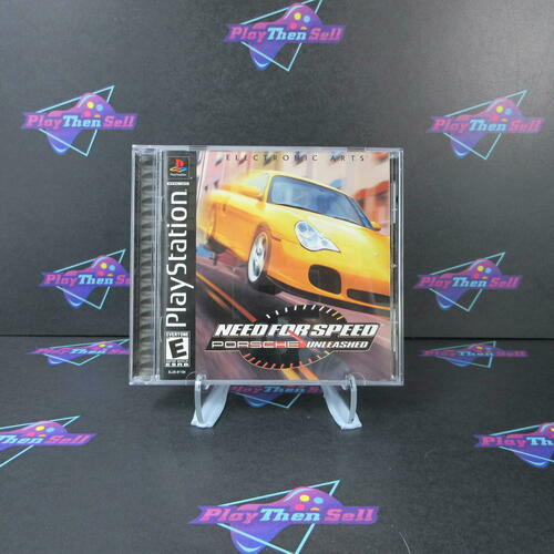 Need For Speed Porsche Unleashed PS1 PlayStation 1 - Like New
