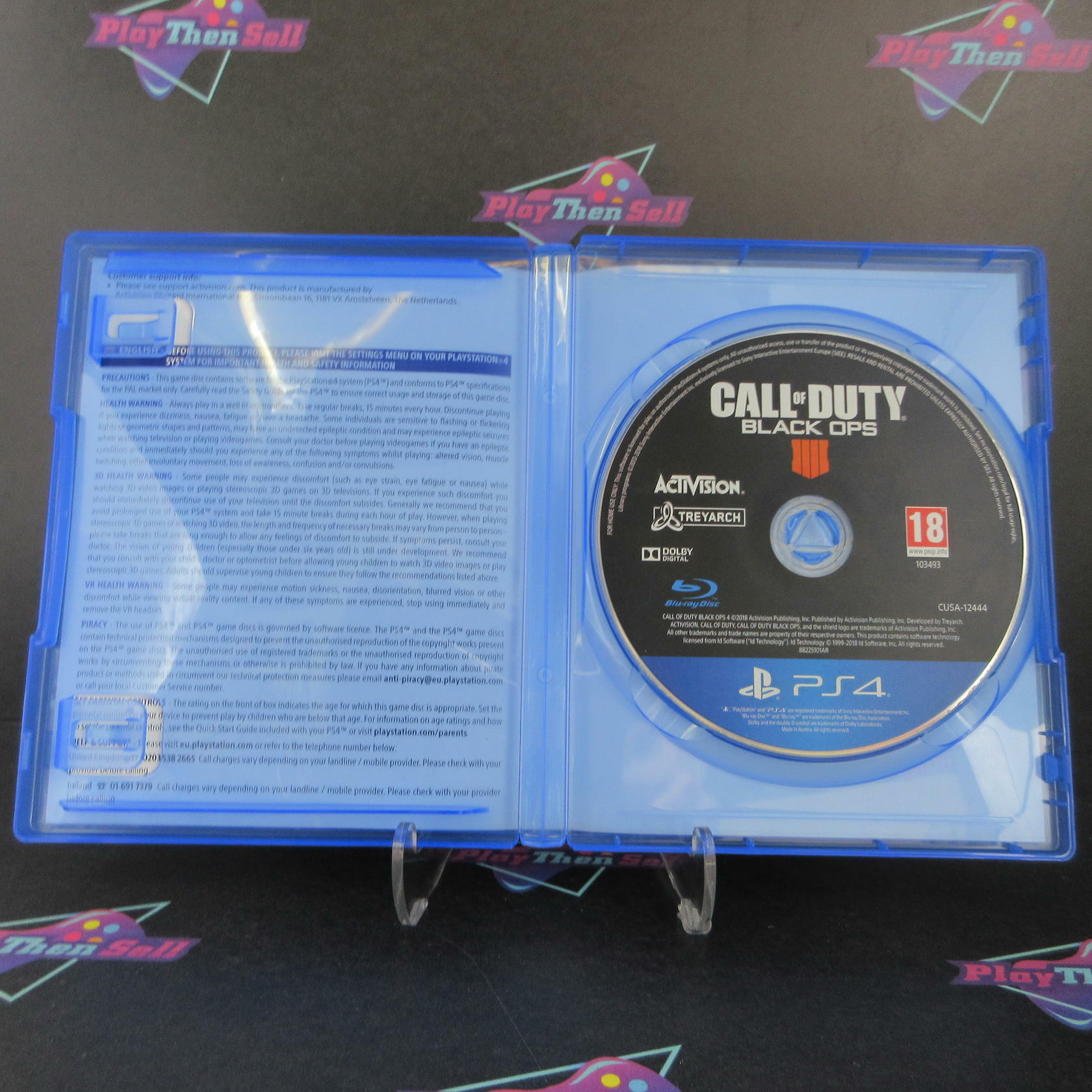 Call of Duty Black Ops 4 PS4 PlayStation 4 PAL - Like New
