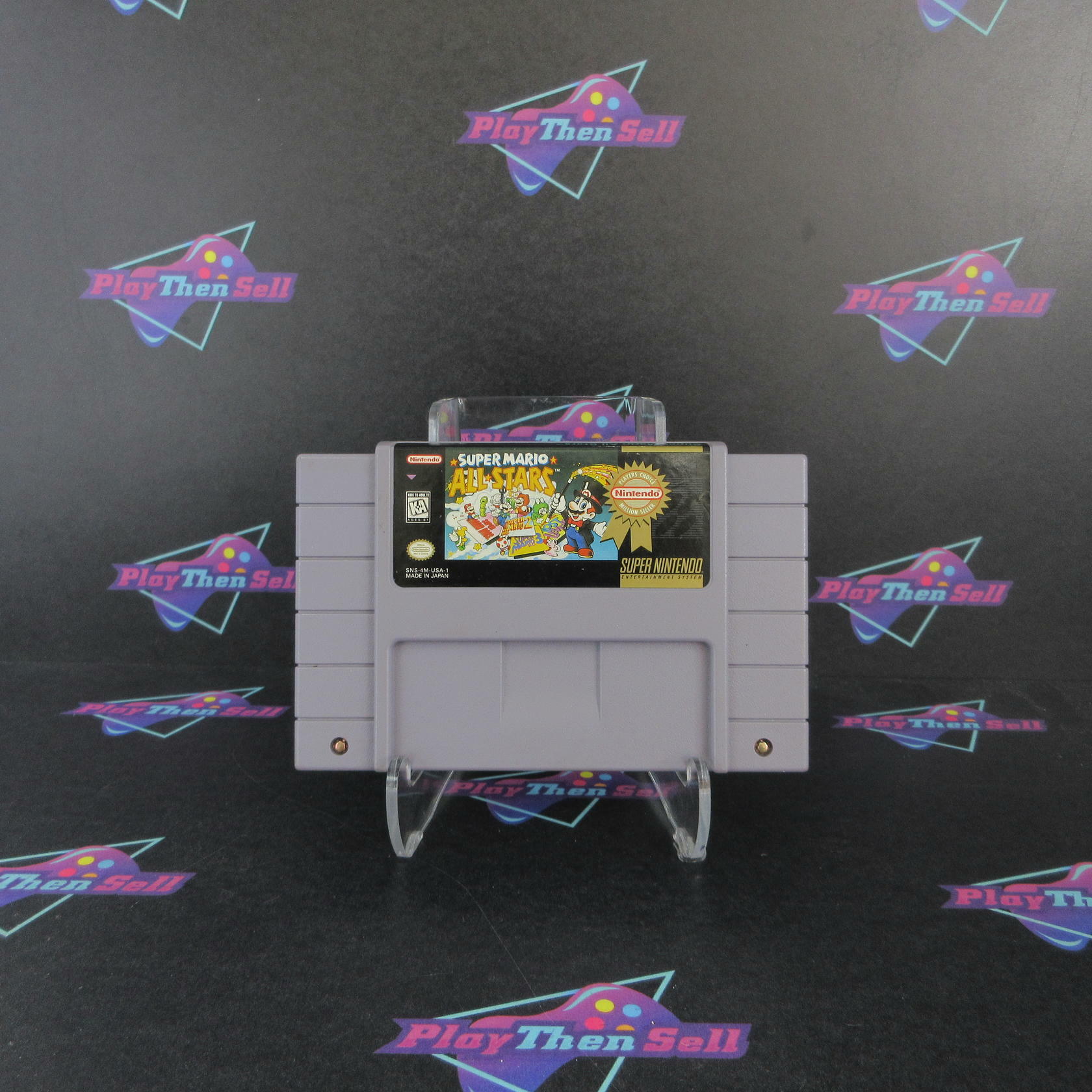 Super Mario All Stars Super Nintendo Player's Choice SNES Cart Only Authentic - Very Good