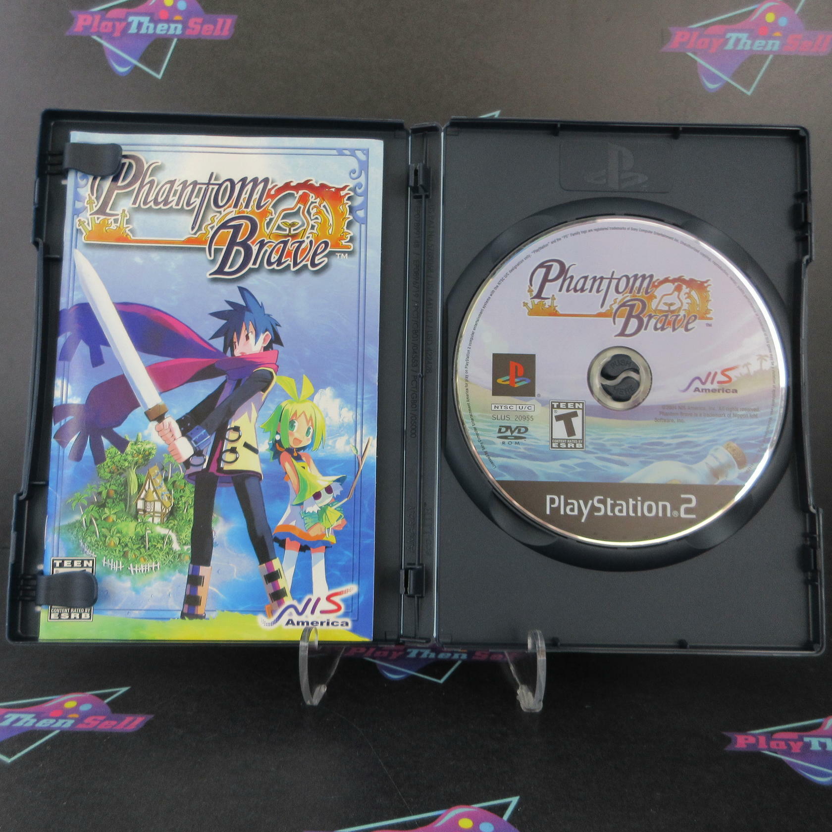 Phantom Brave PS2 PlayStation 2 + Reg Card - Like New