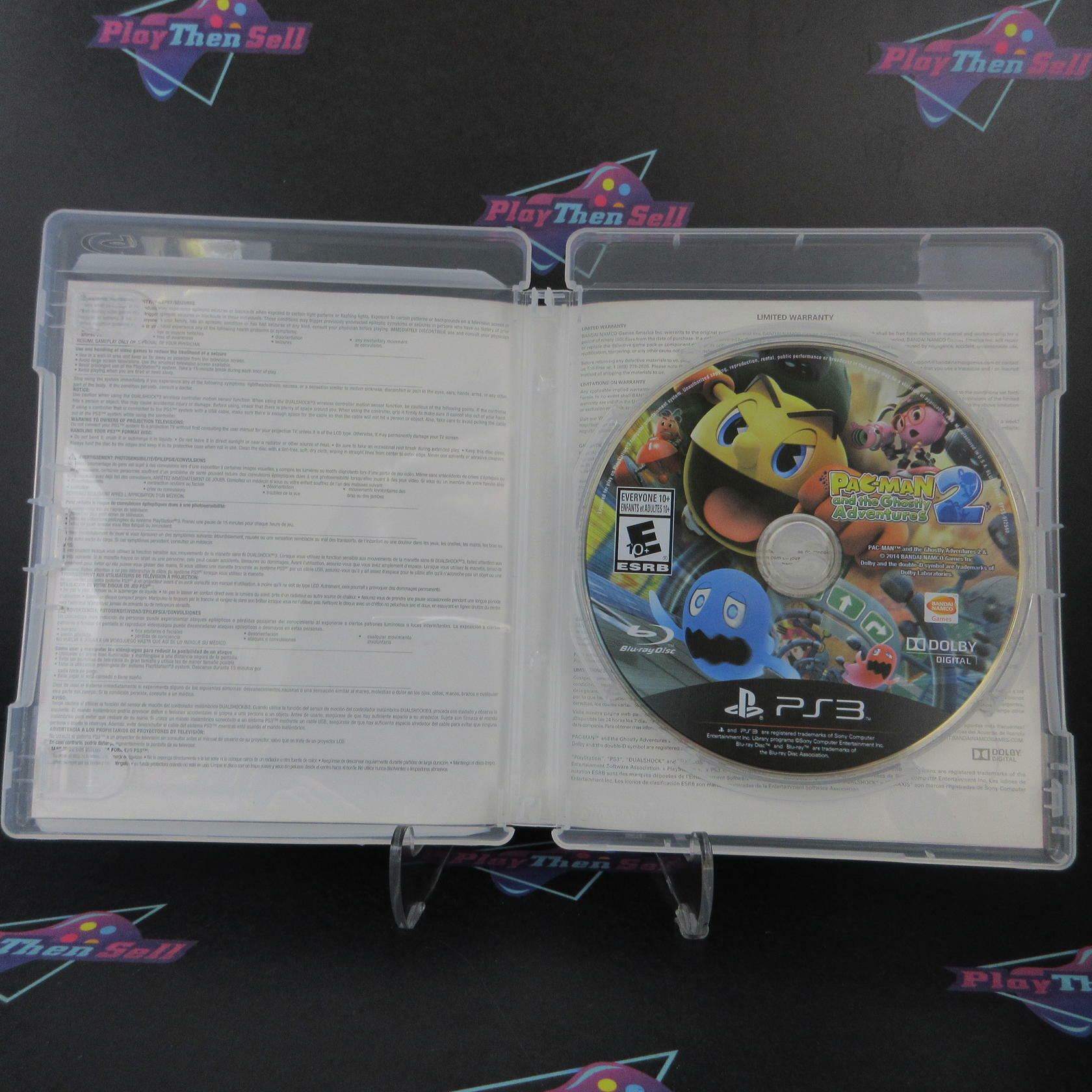 Pac-Man and the Ghostly Adventures 2 PS3 PlayStation 3 - Like New