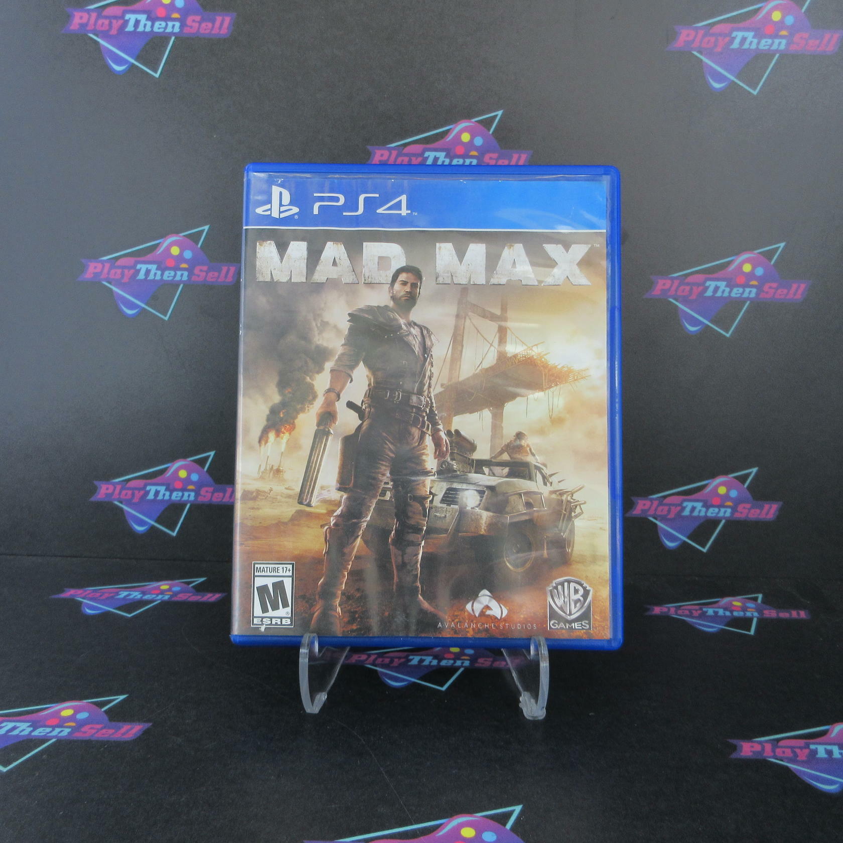 Mad Max PS4 PlayStation 4 AD Complete CIB - Very Good