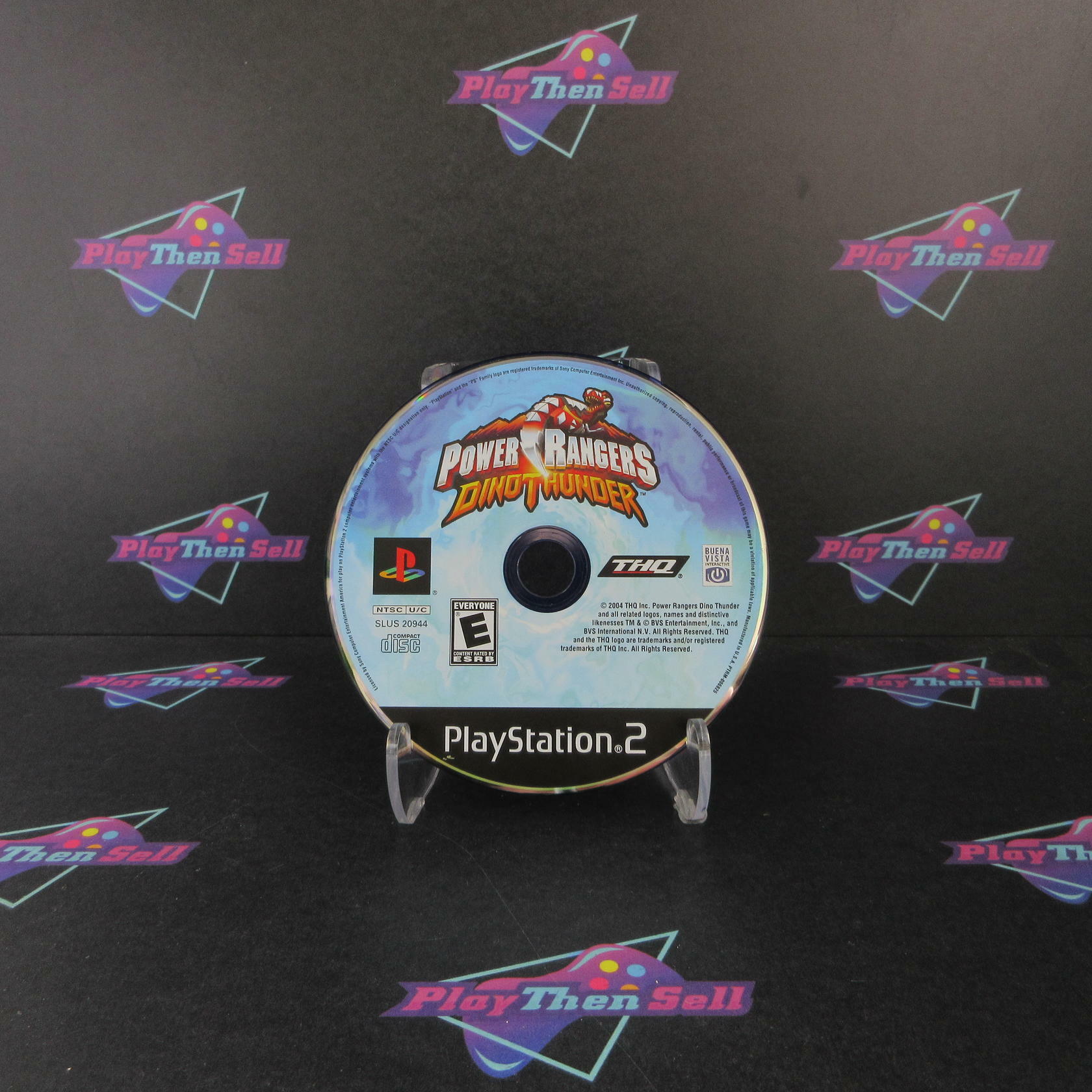 Power Rangers Dino Thunder PS2 PlayStation 2 Disc Only - Very Good