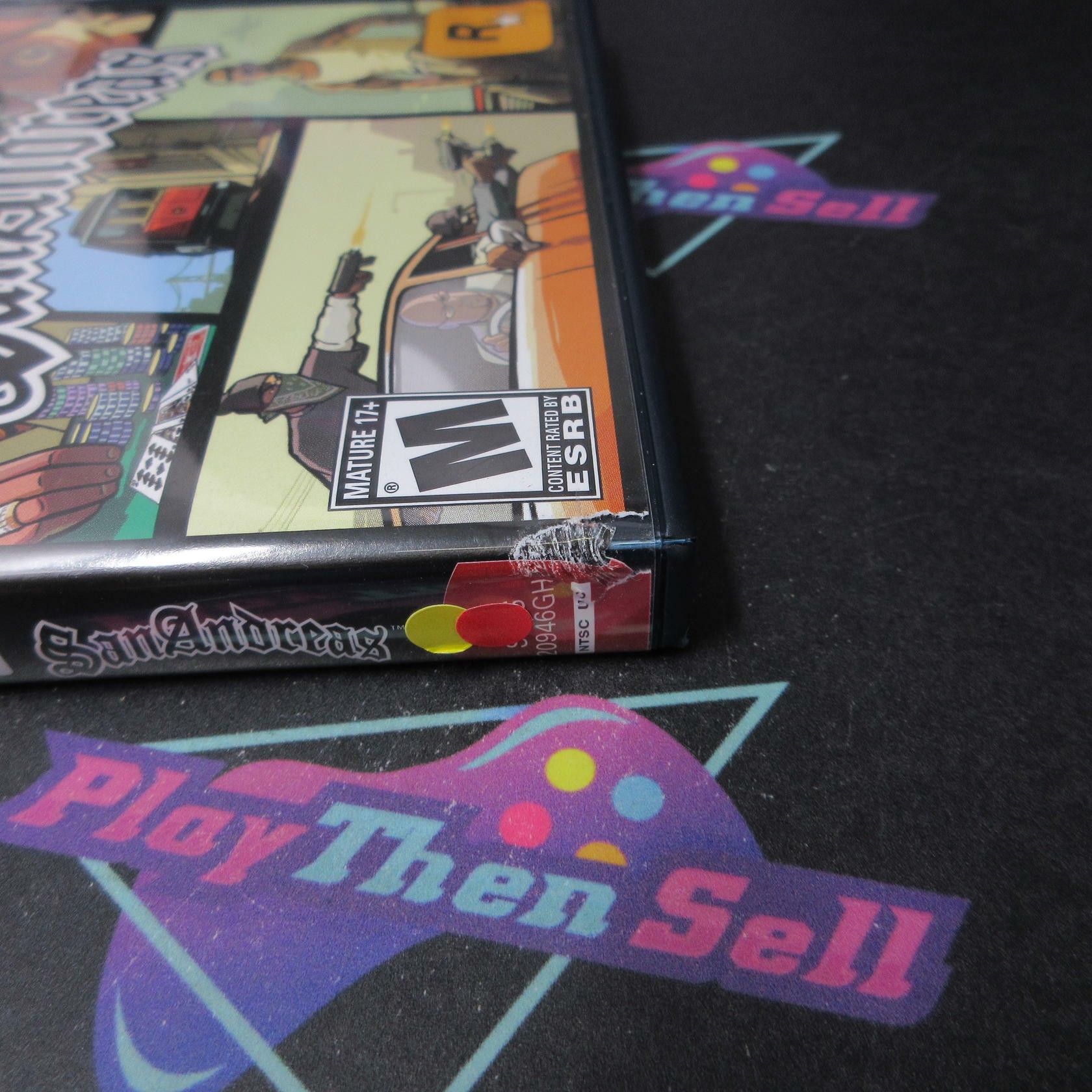 Grand Theft Auto San Andreas GH PS2 PlayStation 2 AD Complete CIB - Very Good