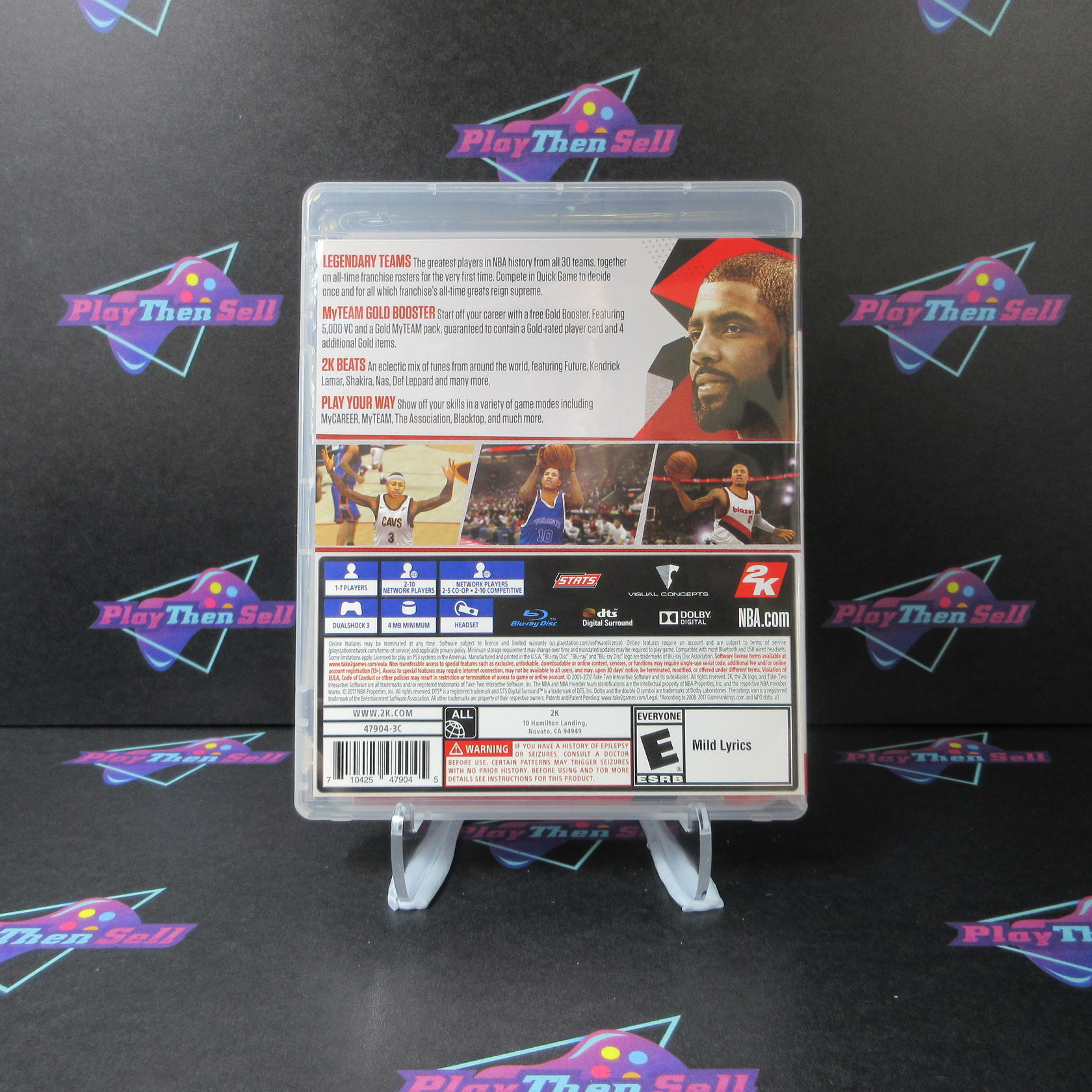 NBA 2K18 PS3 PlayStation 3 - Like New