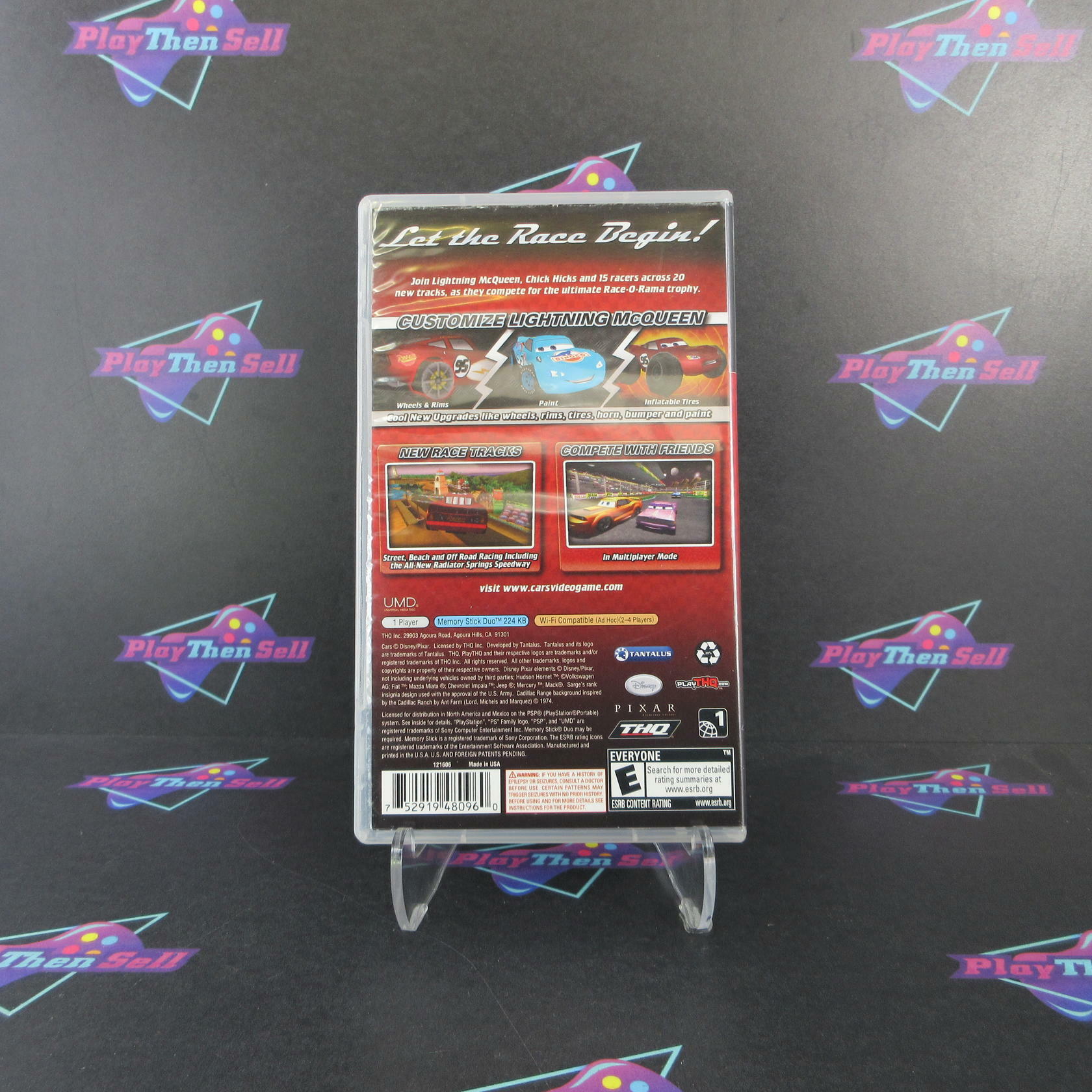 Disney's Cars Race O Rama Sony PSP AD/NM - Very Good