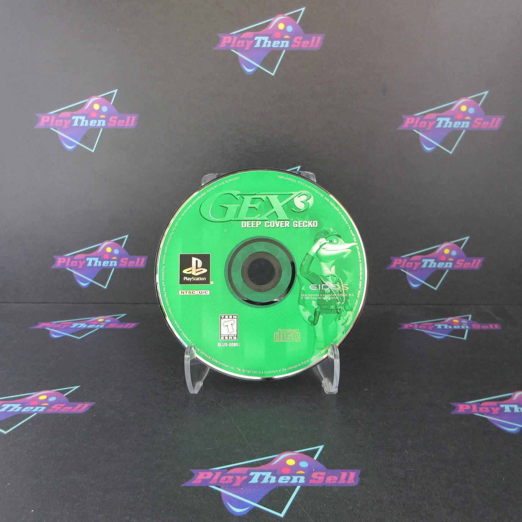 Gex 3 Deep Cover Gecko PS1 PlayStation 1 Disc Only - Very Good