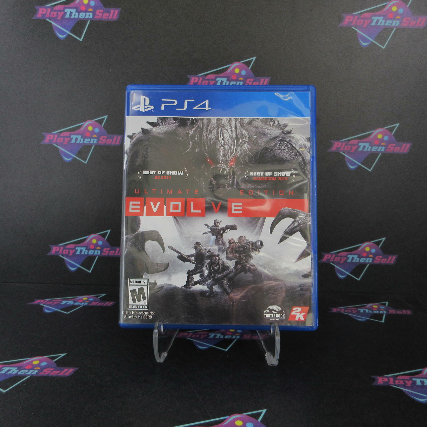 Evolve Ultimate Edition PS4 PlayStation 4 - Like New