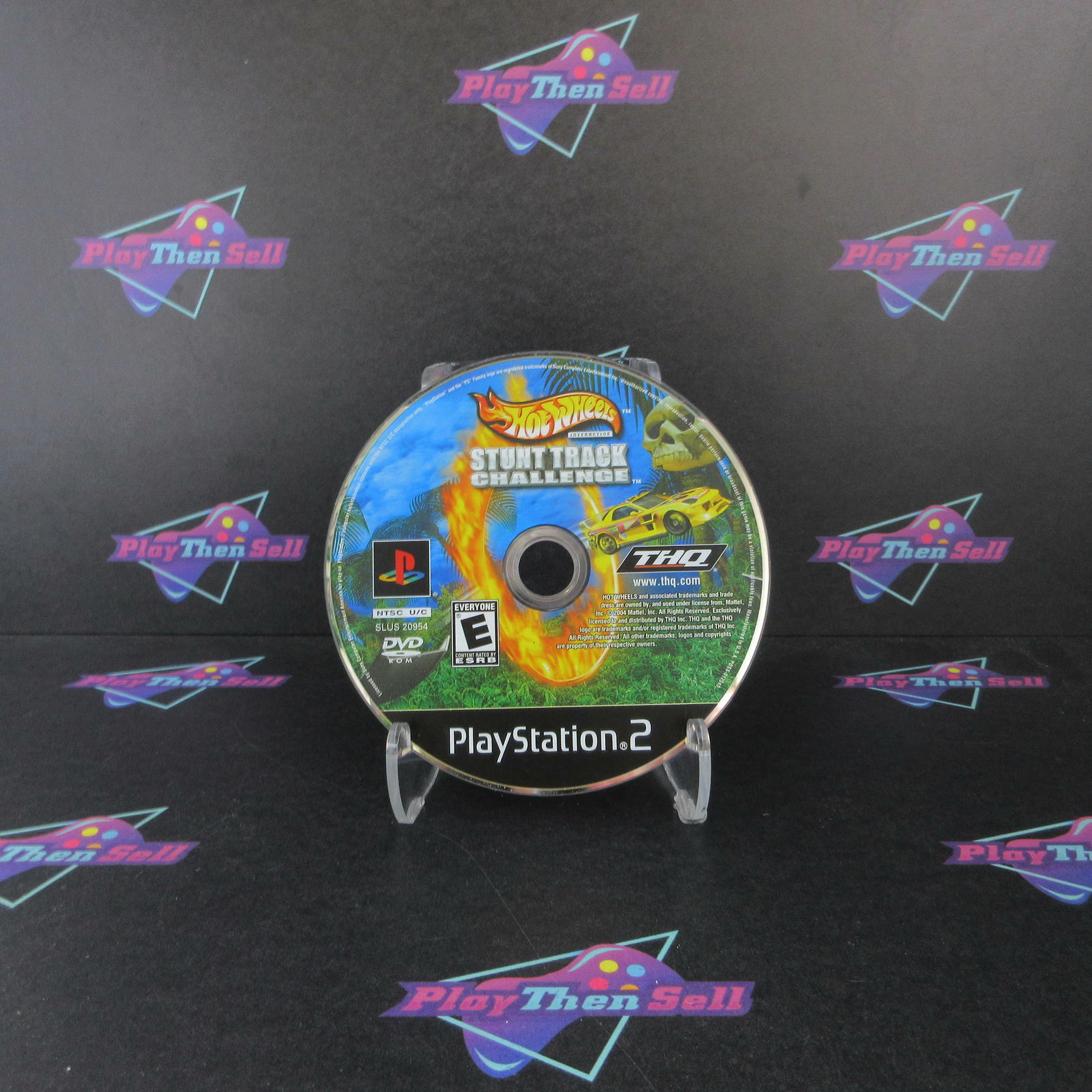 Hot Wheels Stunt Track Challenge PS2 PlayStation 2 Disc Only - Very Good