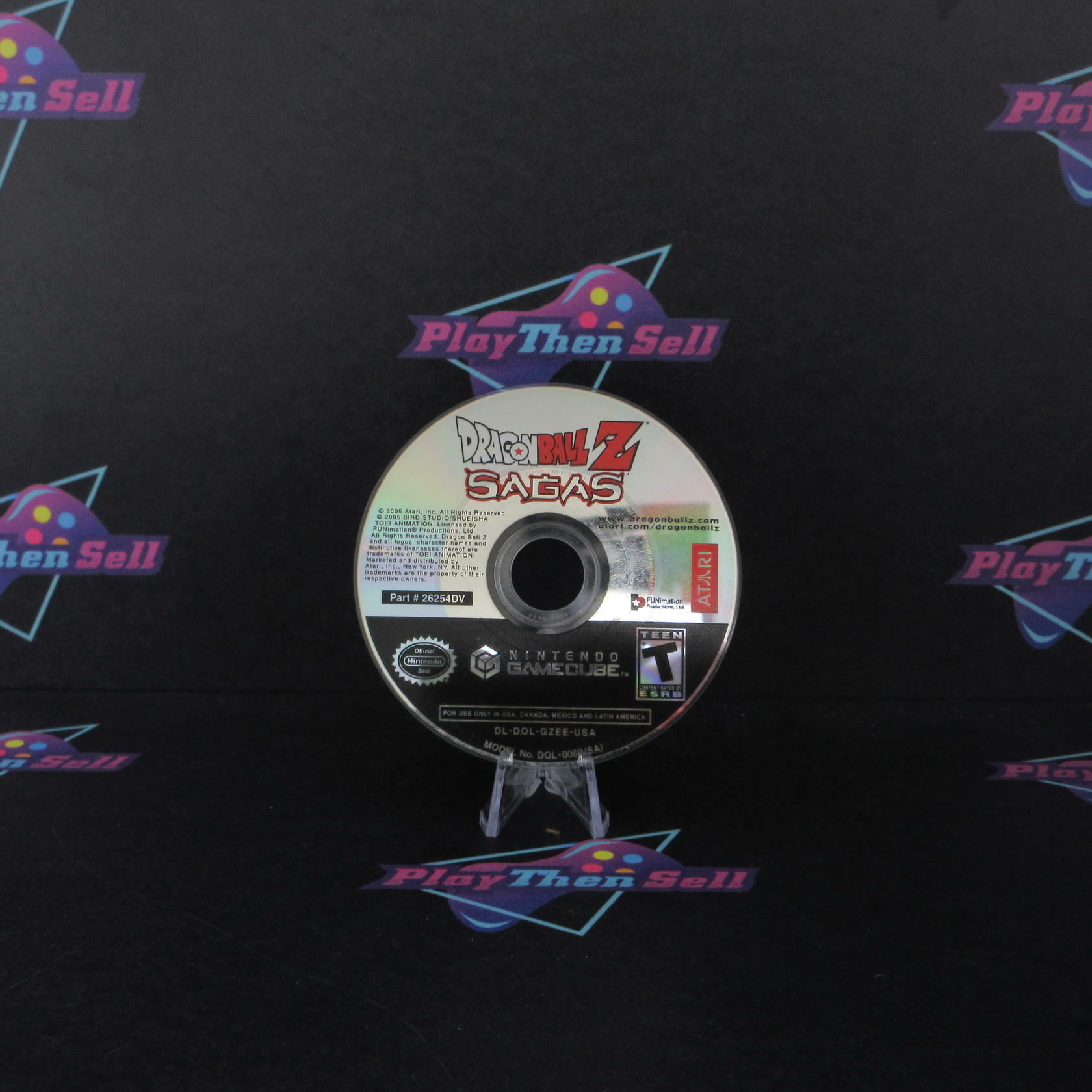 Dragonball Z Sagas Nintendo GameCube Disc Only - Very Good