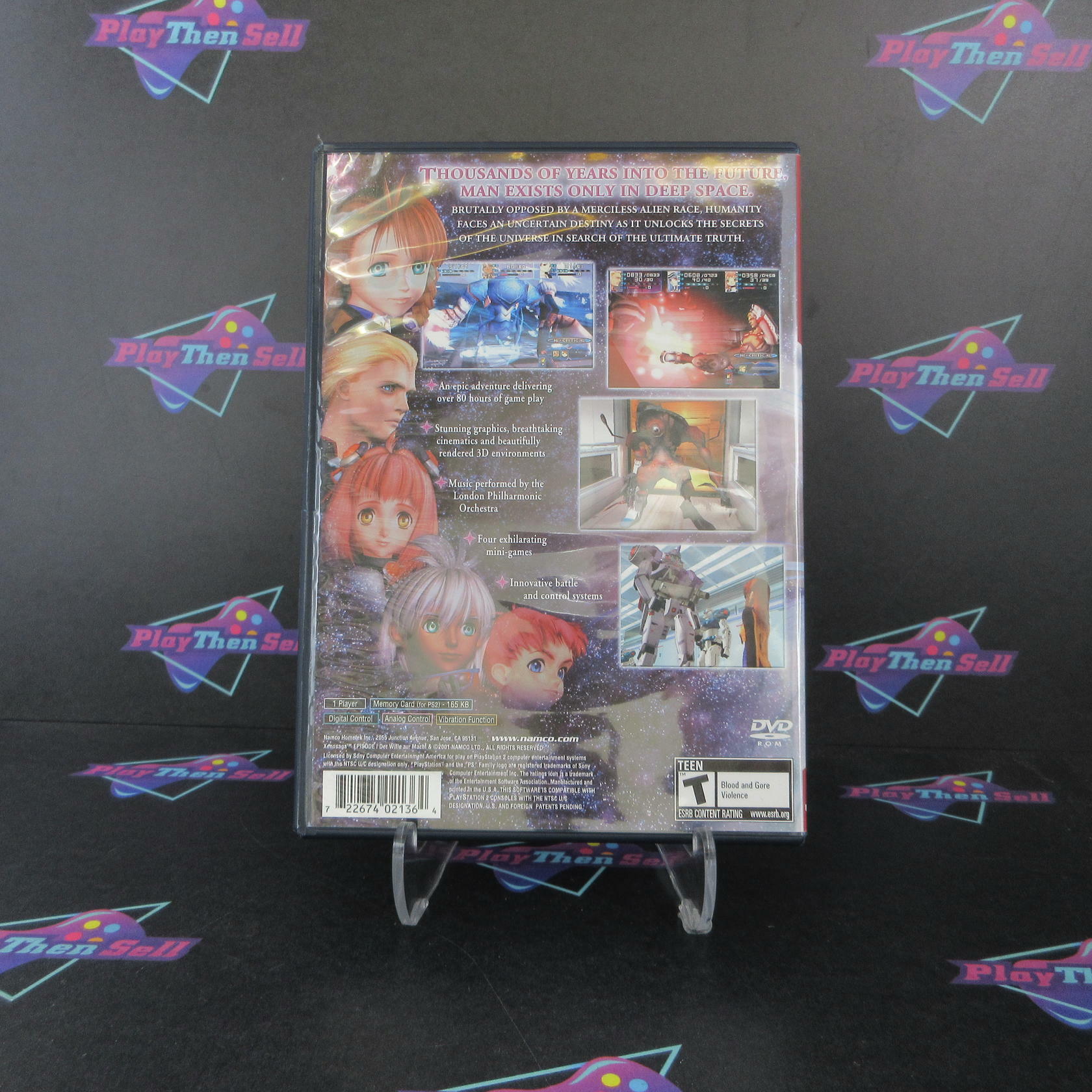Xenosaga Episode 1 PS2 PlayStation 2 GH - Like New