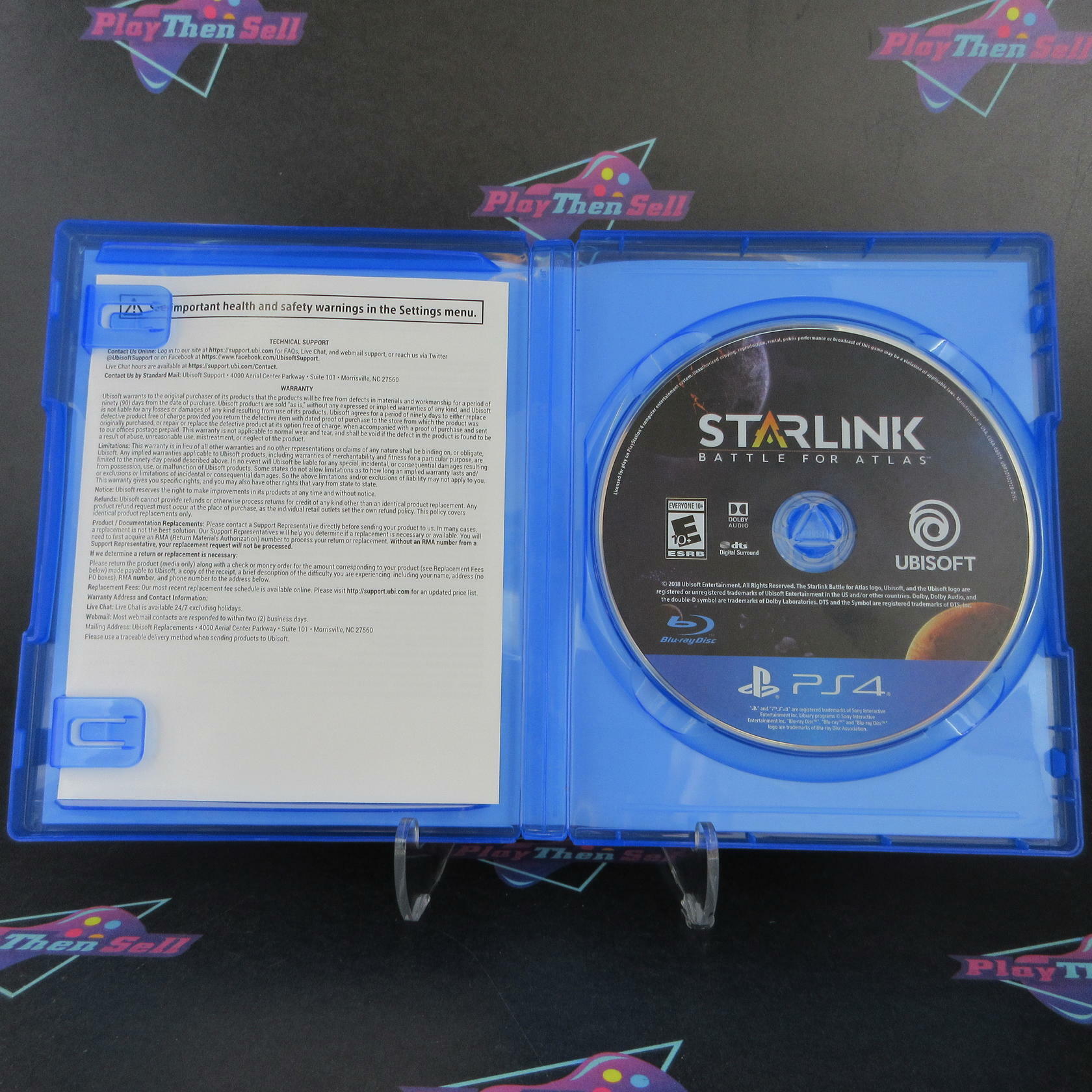 Starlink Battle for Atlas PS4 PlayStation 4 AD Complete CIB - Very Good