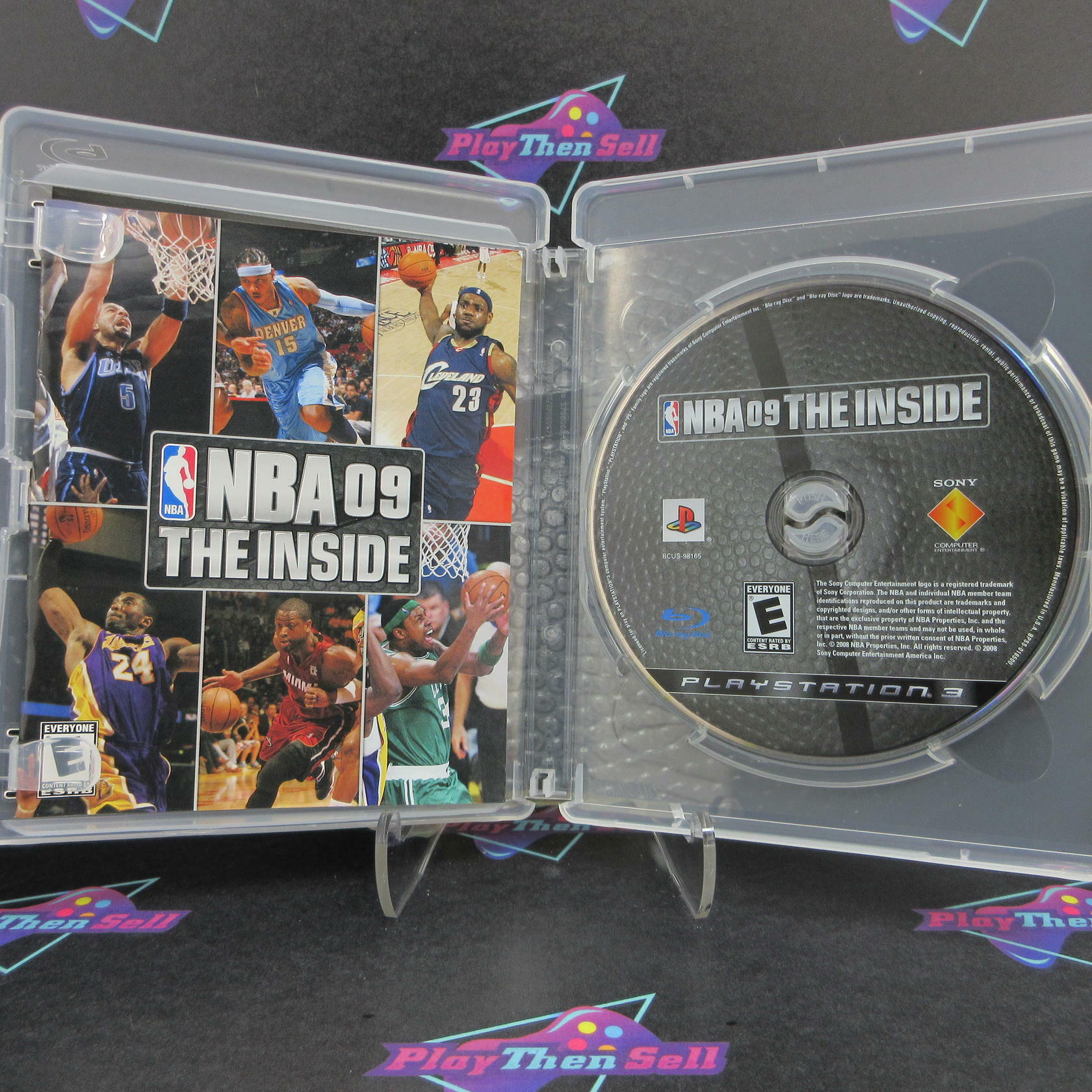 NBA 09 The Inside PS3 PlayStation 3 + Reg Card - Like New