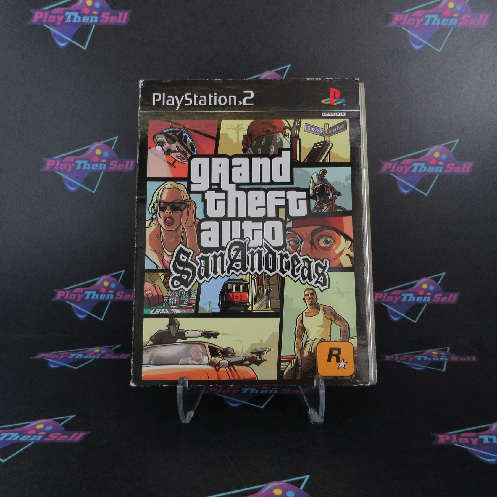 Grand Theft Auto San Andreas Special Edition PS2 PlayStation 2 AD/NM - Very Good