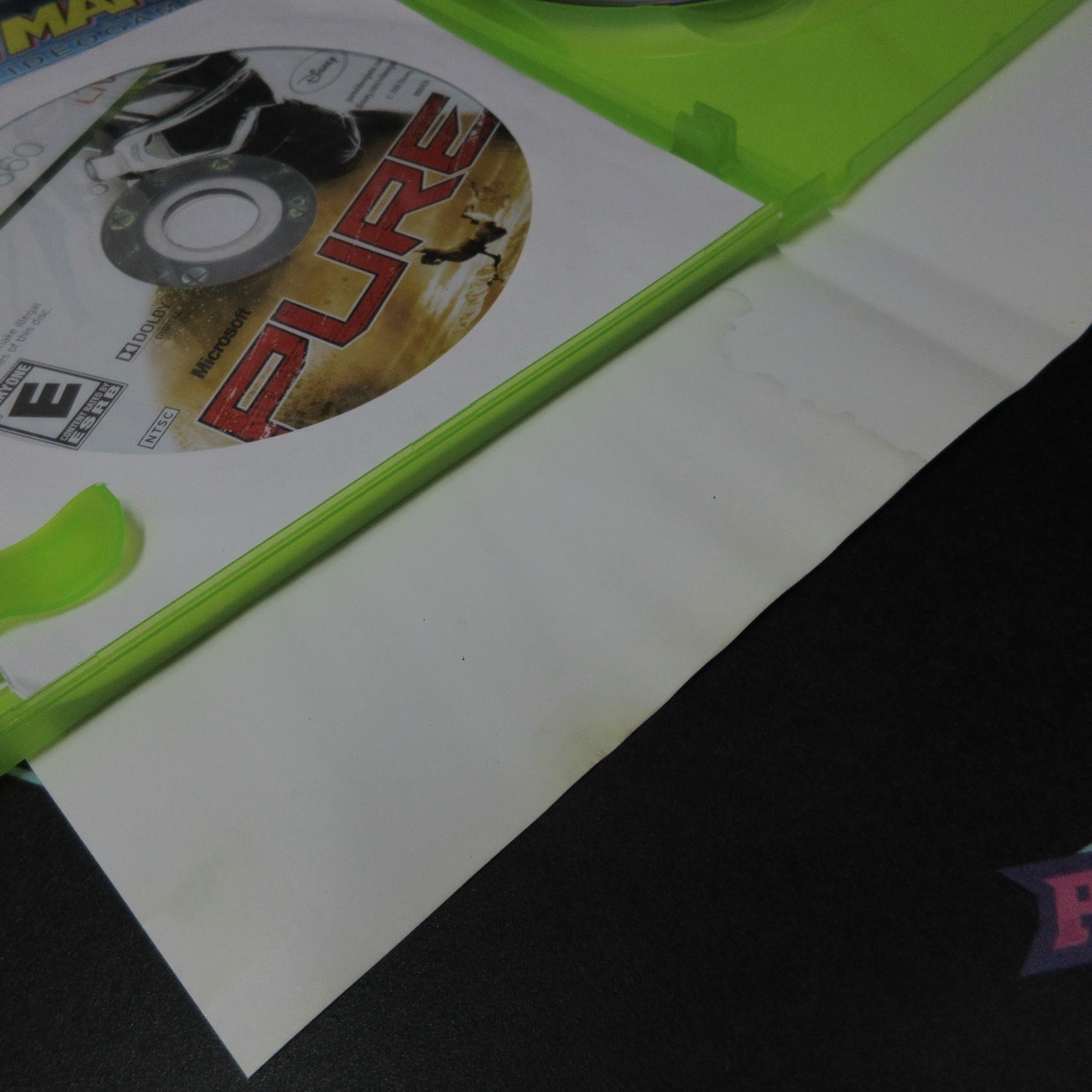 Lego Batman + Pure Xbox 360 AD Complete CIB - Very Good